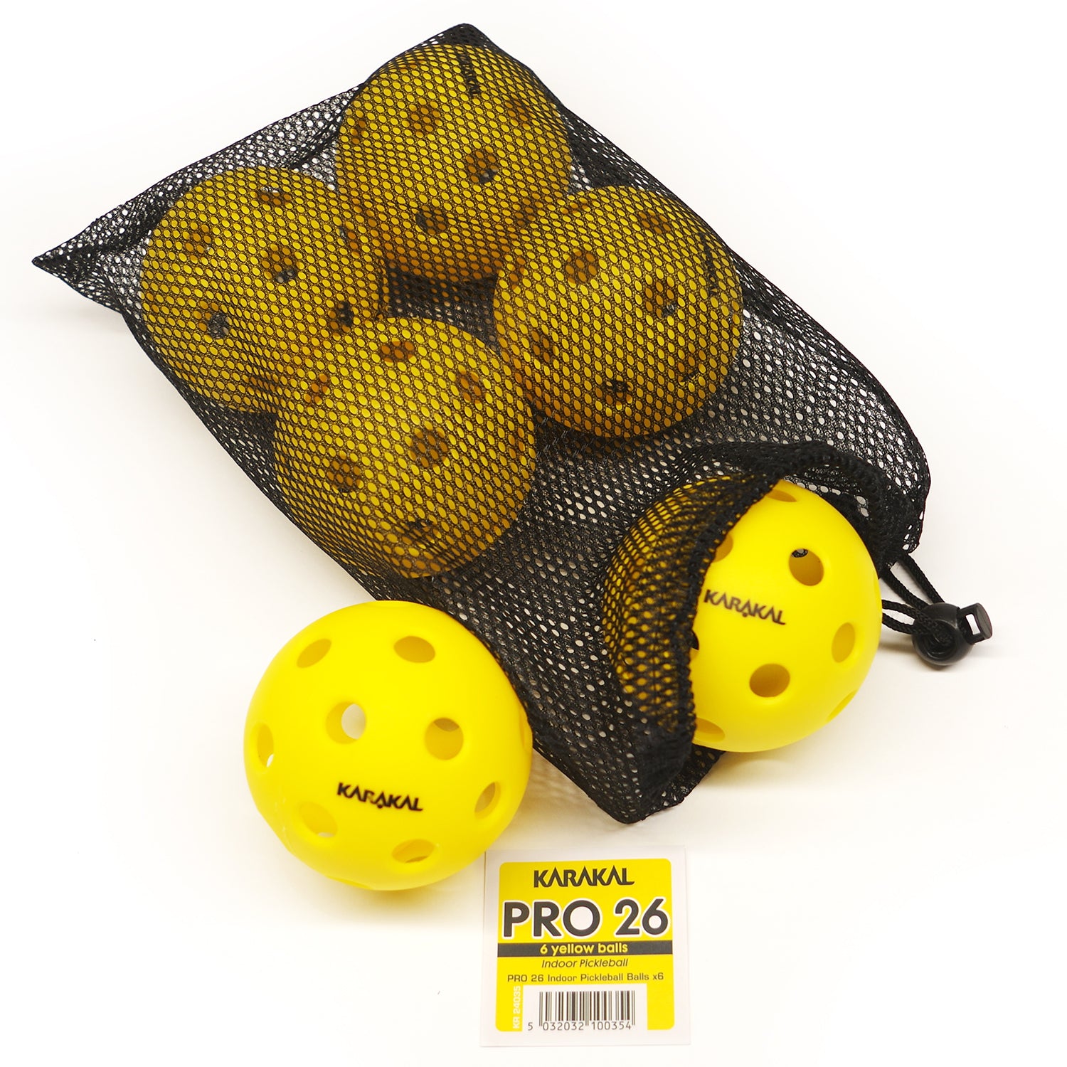 karakal-pro-26-indoor-pickleballs-6er-pack image 6