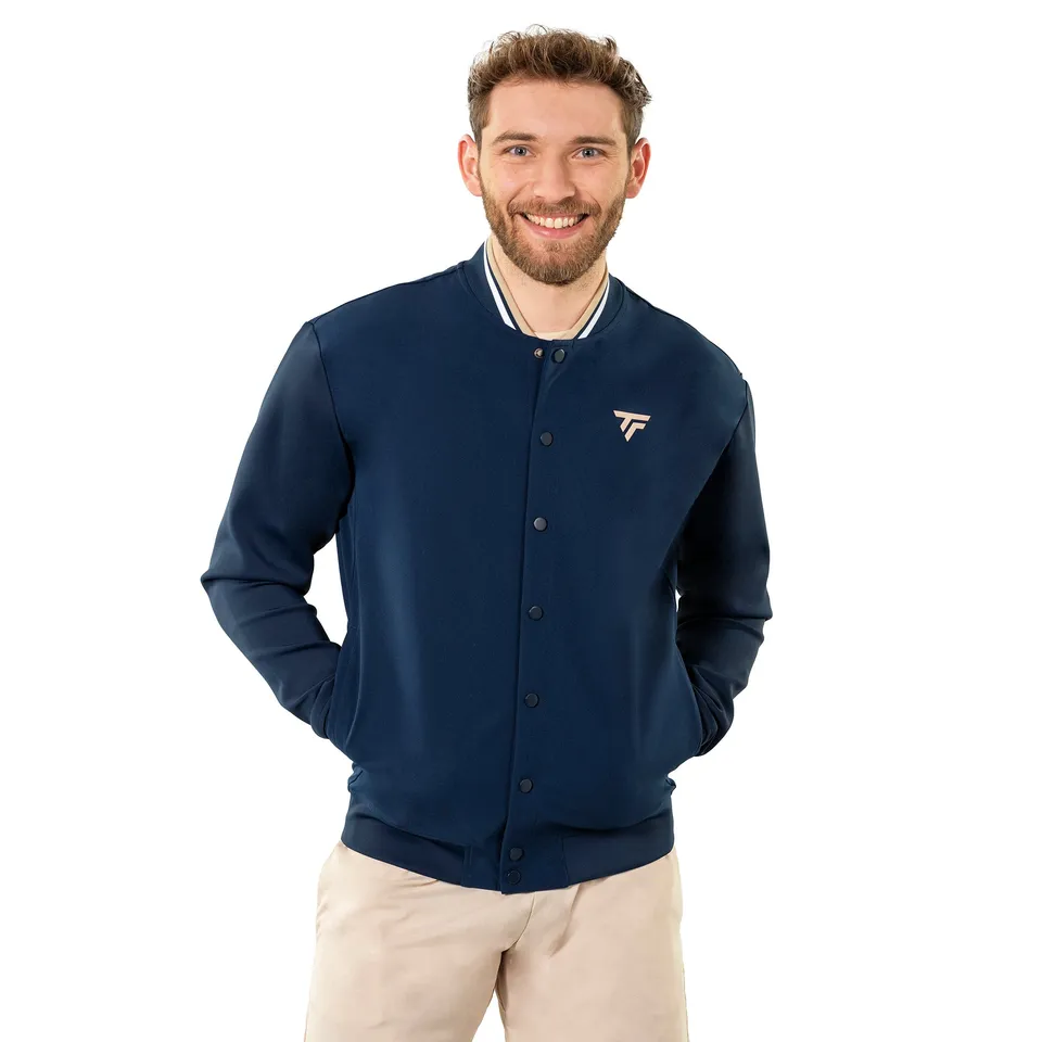 tecnifibre-tech-bomber-herrenjacke-marine-vielseitige-tennisjacke-im-outlet image 1