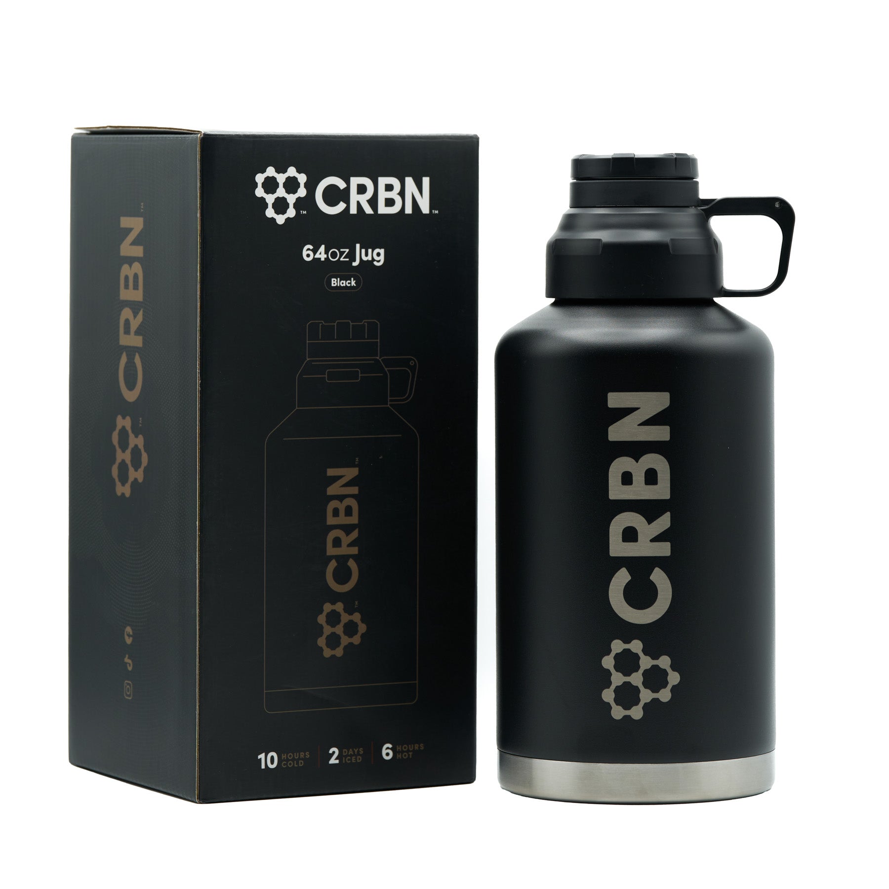 crbn-pickleball-jug-water-bottle-64oz-edelstahl-trinkflasche image 1