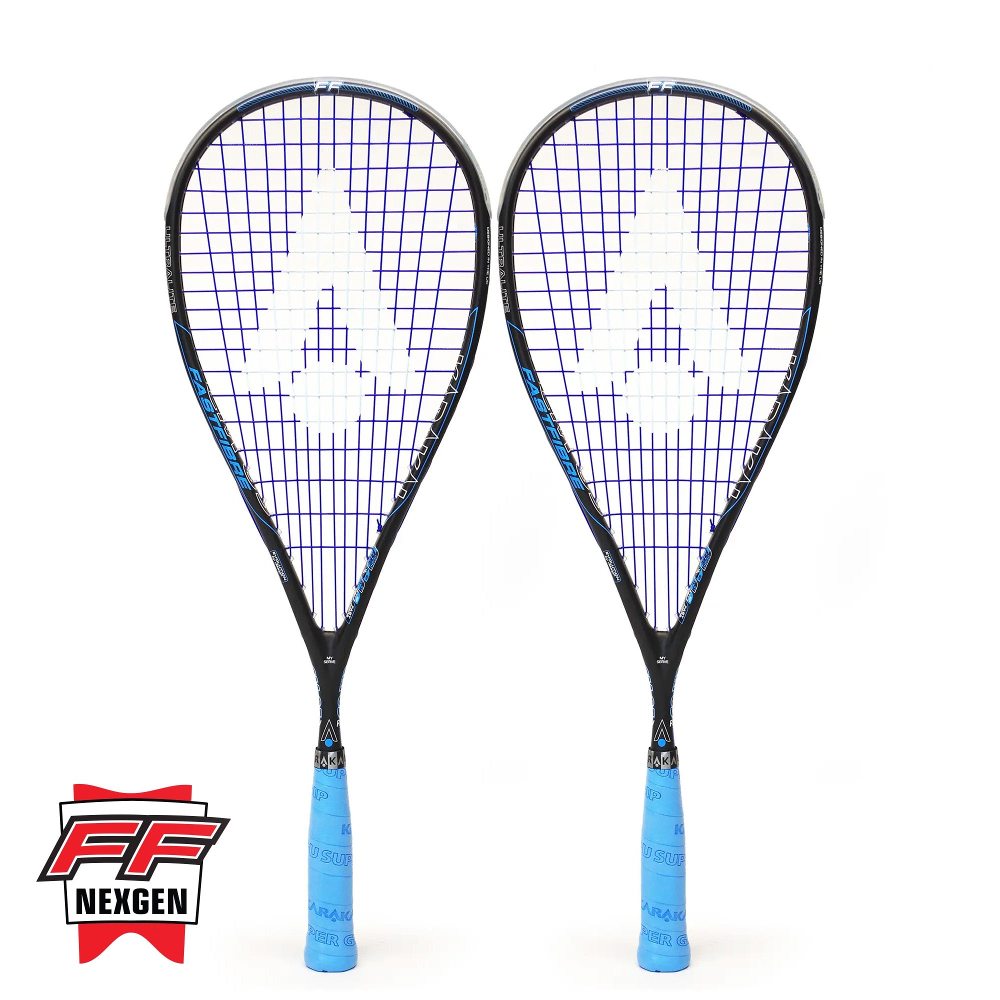karakal-junior-graphite-2-squashschl-ger-value-pack image 1