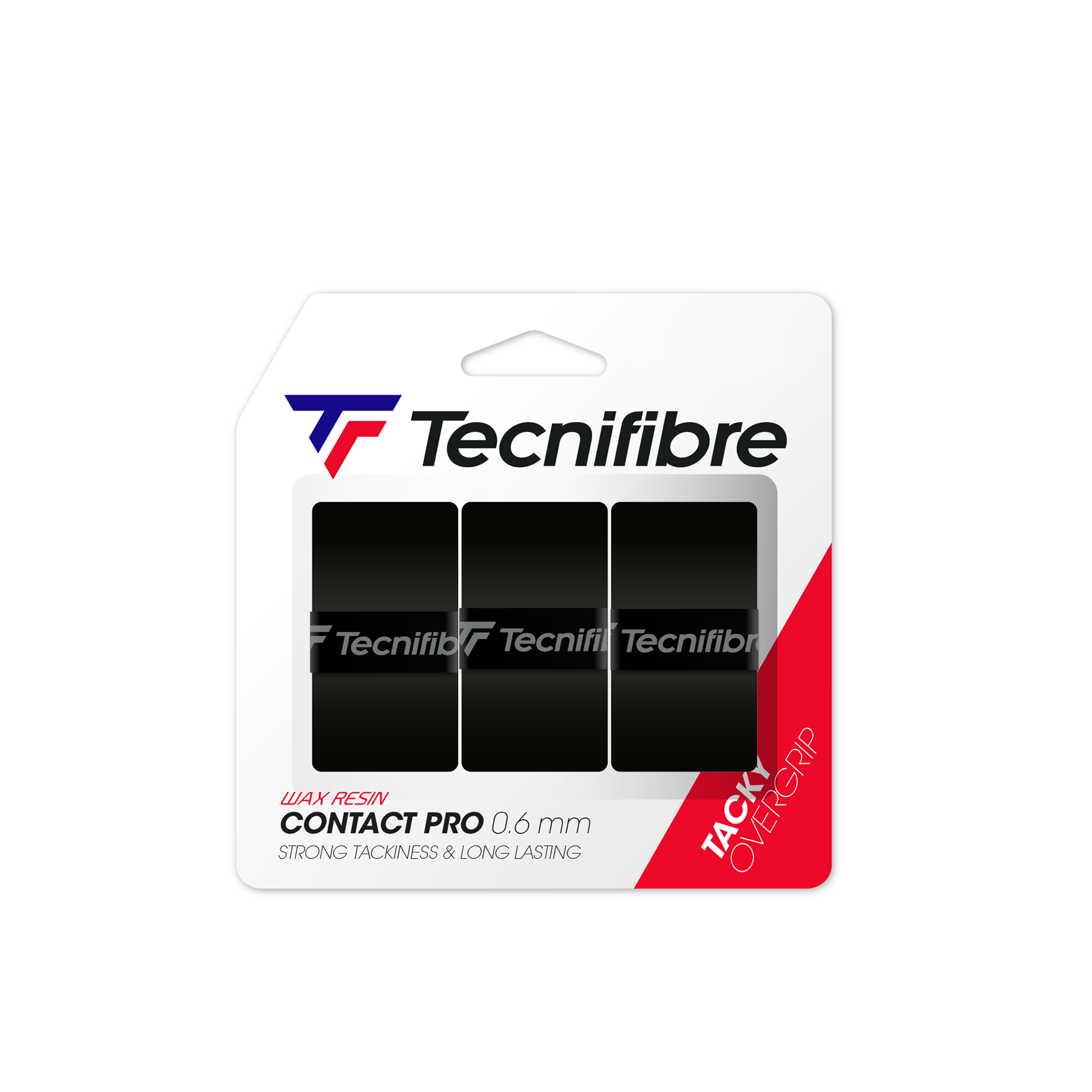 tecnifibre-contact-pro-black-griffiger-tennis-overgrip-f-r-festen-halt image 1