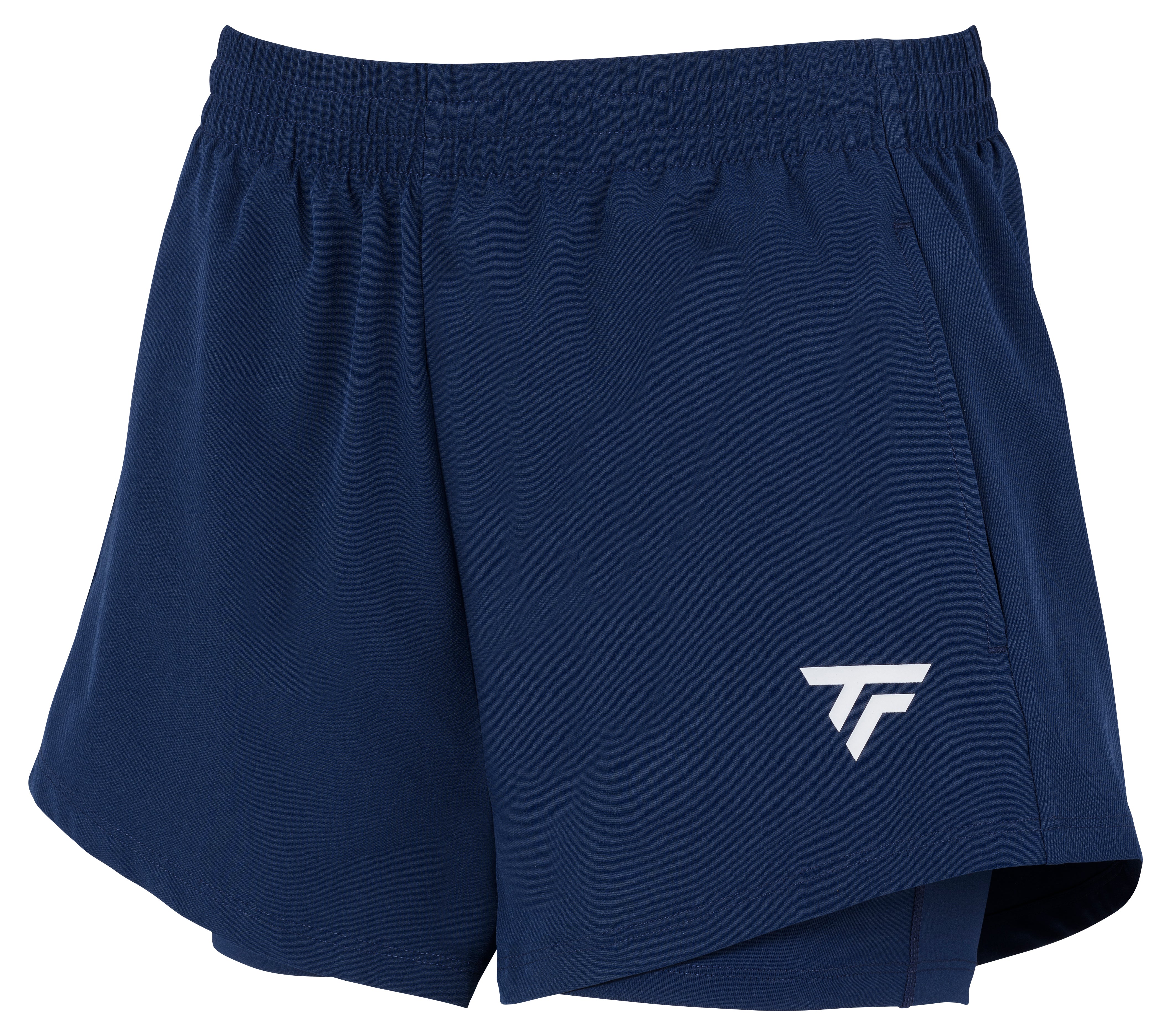 tecnifibre-team-short-marine-m-dchen-standardschnitt-mit-integriertem-shorty-out image 1