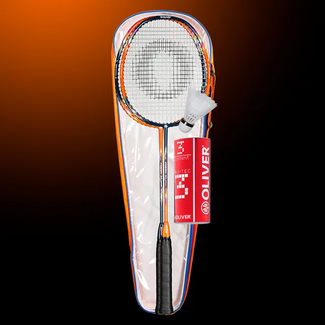 oliver-fresh-30-badminton-set-2-spieler-2-schl-ger-3-nylonb-lle-h-lle image 1