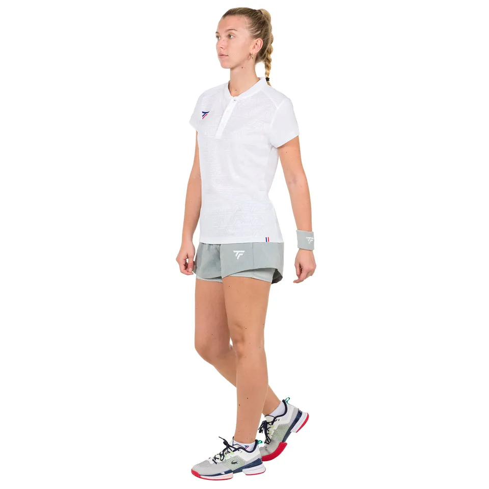 tecnifibre-short-team-silver-femme-tennisrock-mit-integriertem-shorty-elastische image 1