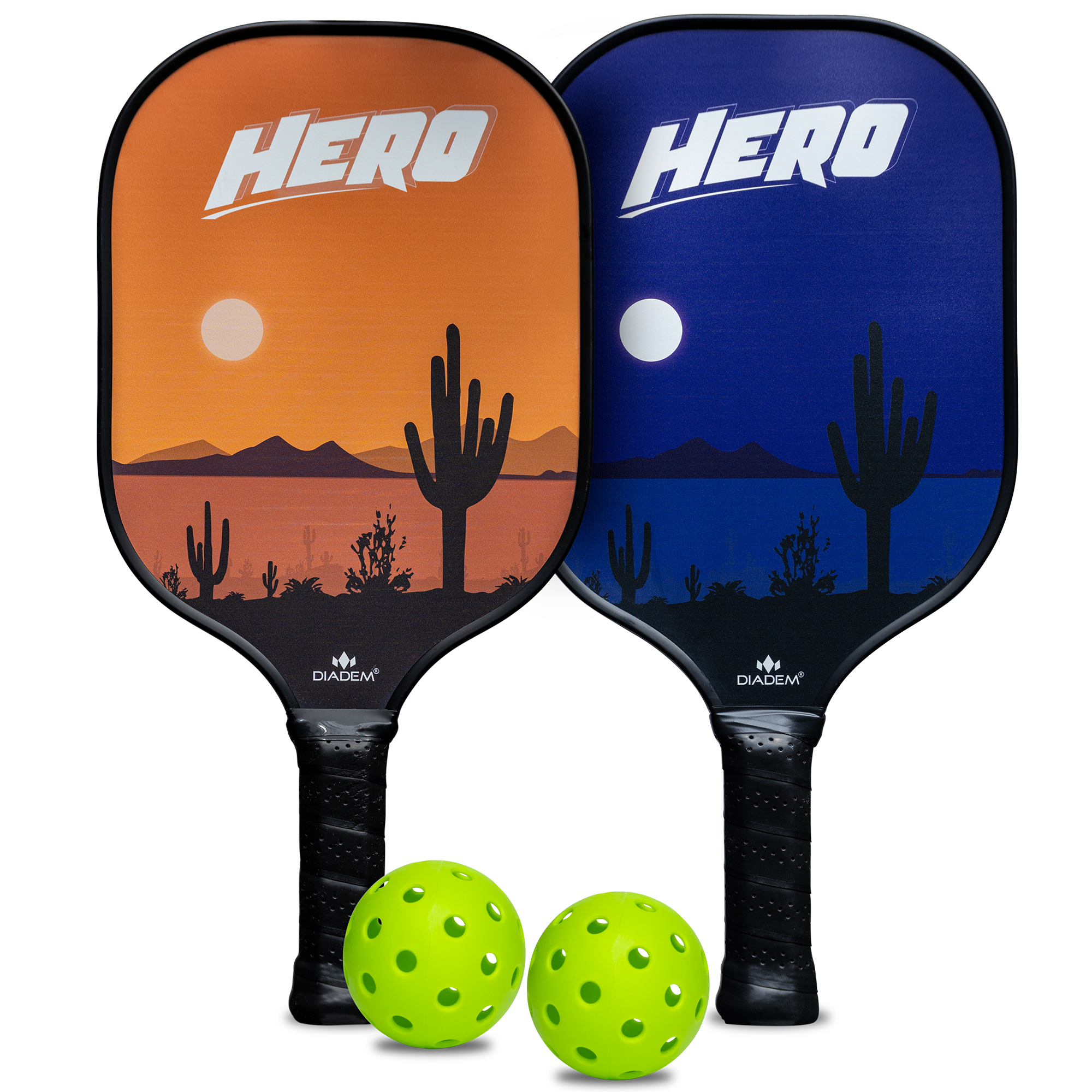 diadem-hero-starter-kit-pickleball-set-2-paddles-b-lle-tasche image 2