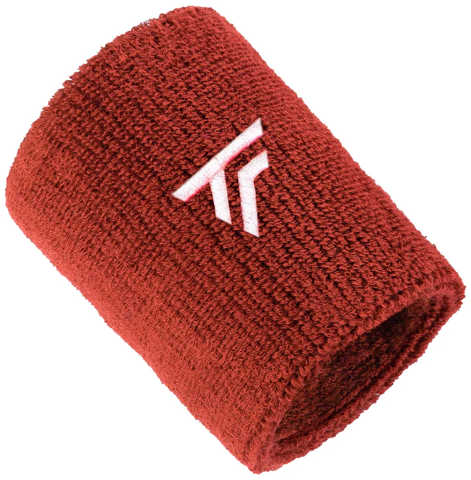 tecnifibre-wristbands-xl-schwei-b-nder-terracotta image 1