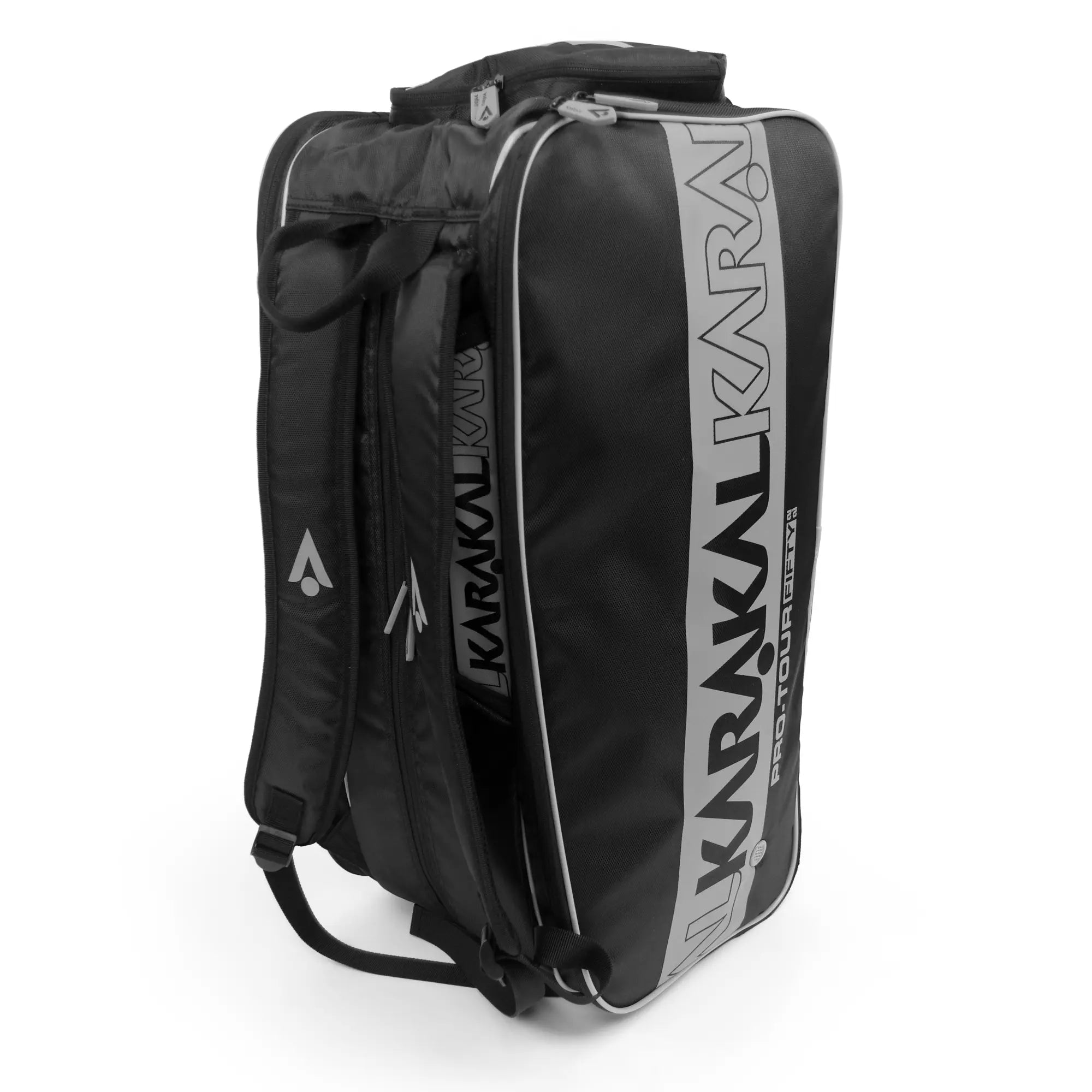 karakal-pro-tour-fifty-2-2-padel-tasche-grau-4-schl-ger-tasche-f-r-padel-squash- image 3