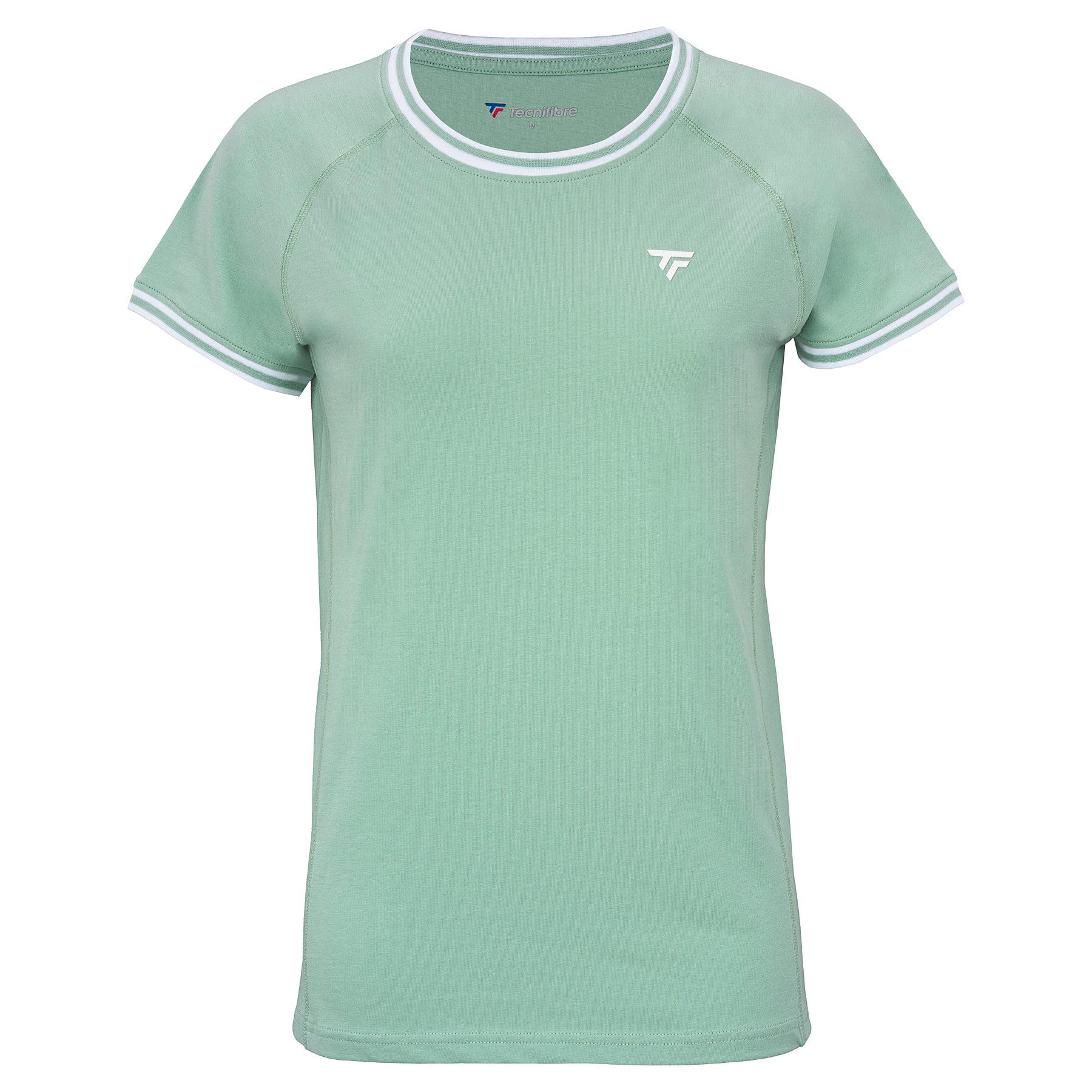 tecnifibre-stretch-tee-sage-m-dchen-t-shirt-aus-bio-baumwolle image 1