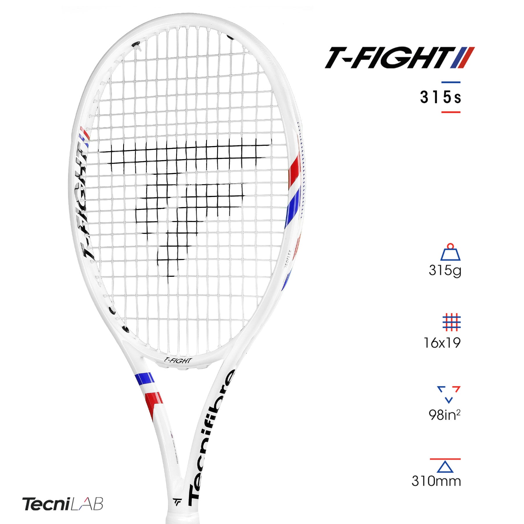 tecnifibre-t-fight-315s-tennisschl-ger-f-r-fortgeschrittene-wettkampfspieler-315 image 2