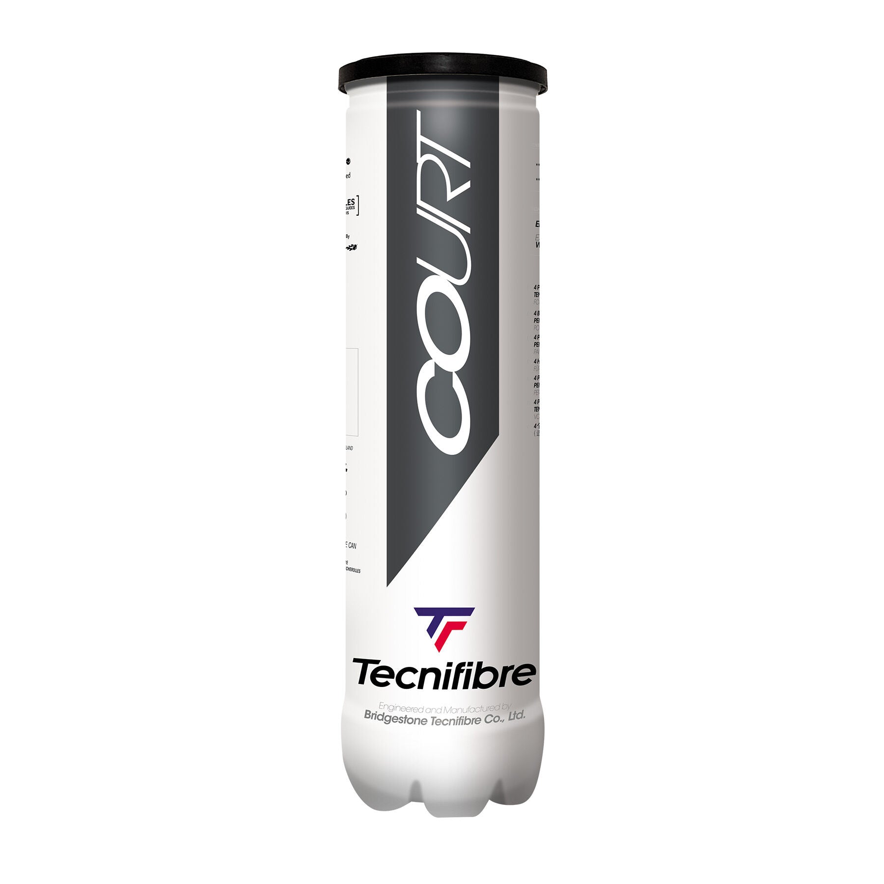 tecnifibre-court-1-tube-mit-4-tennisb-llen image 1