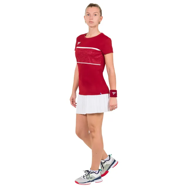 tecnifibre-skort-team-wei-damen-tennisskort-mit-integriertem-shorty-und-elastisc image 1