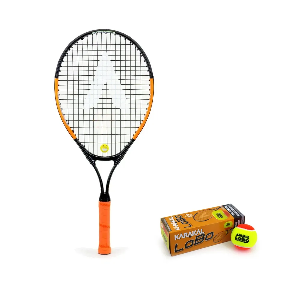 karakal-flash-23-junior-tennis-racket-23-zoll-alu-schl-ger-f-r-orange-zone-inkl- image 1