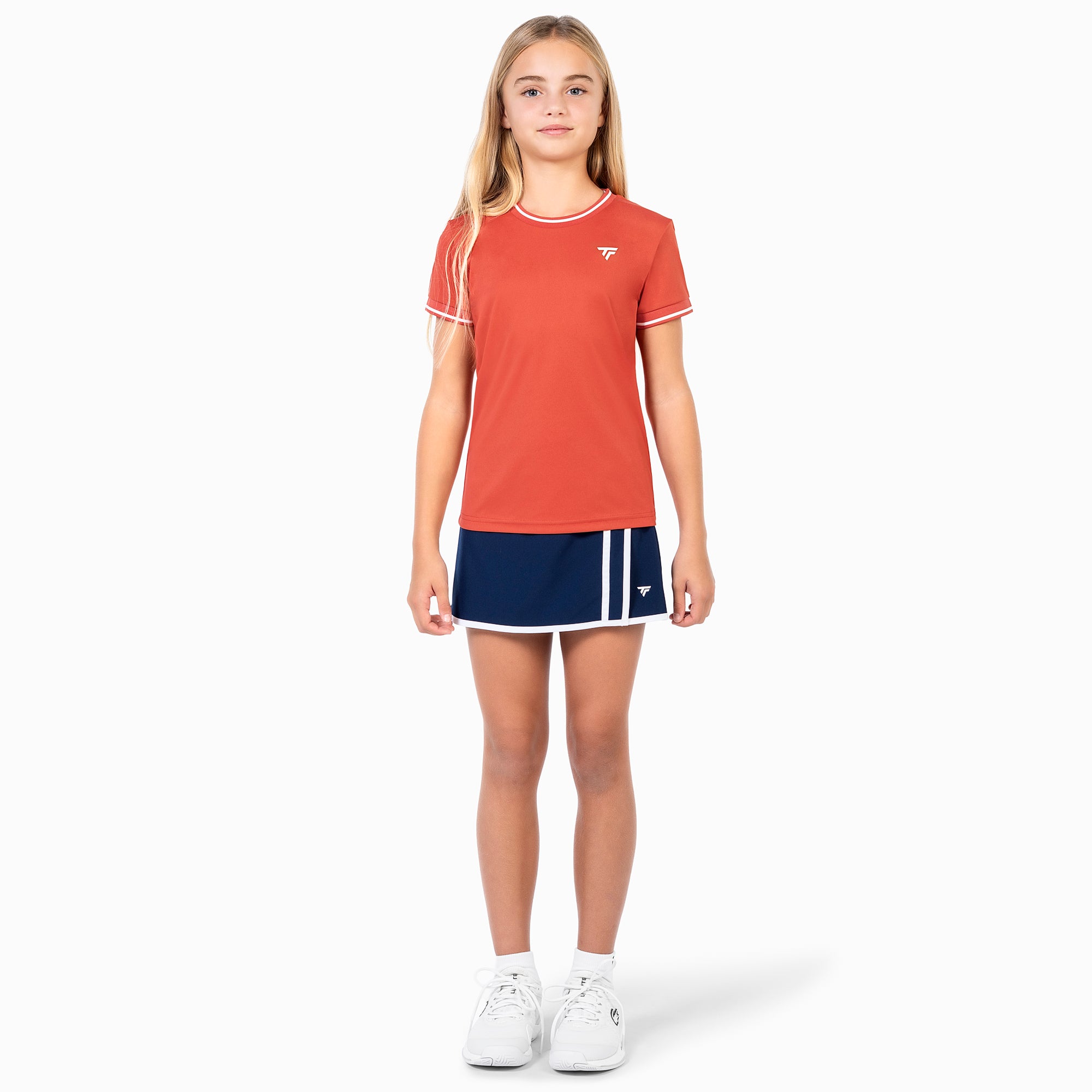 tecnifibre-tech-tee-terracotta-fille-m-dchen-t-shirt-atmungsaktives-mesh image 2