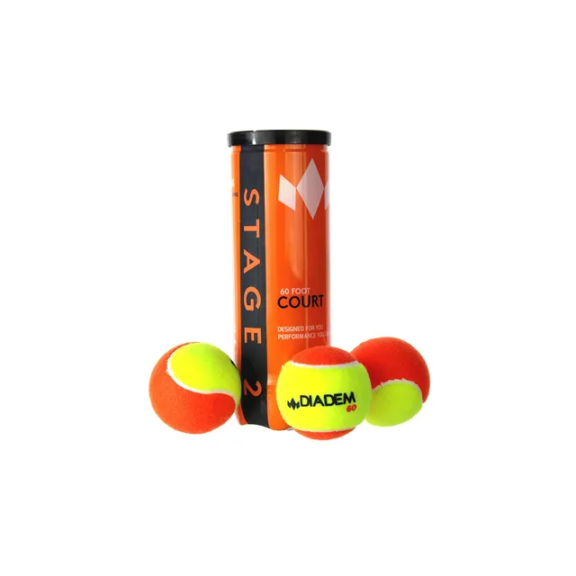 diadem-stage-2-orange-dot-ball-3er-dose-tennisball image 1