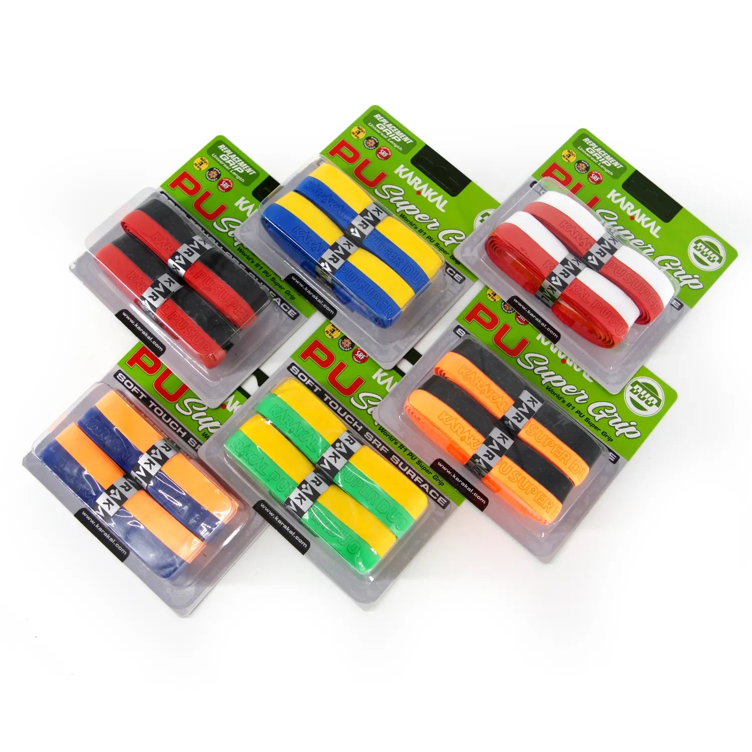 karakal-pu-super-grip-duo-2er-pack-griffb-nder-selbstklebend-srf-oberfl-che image 2