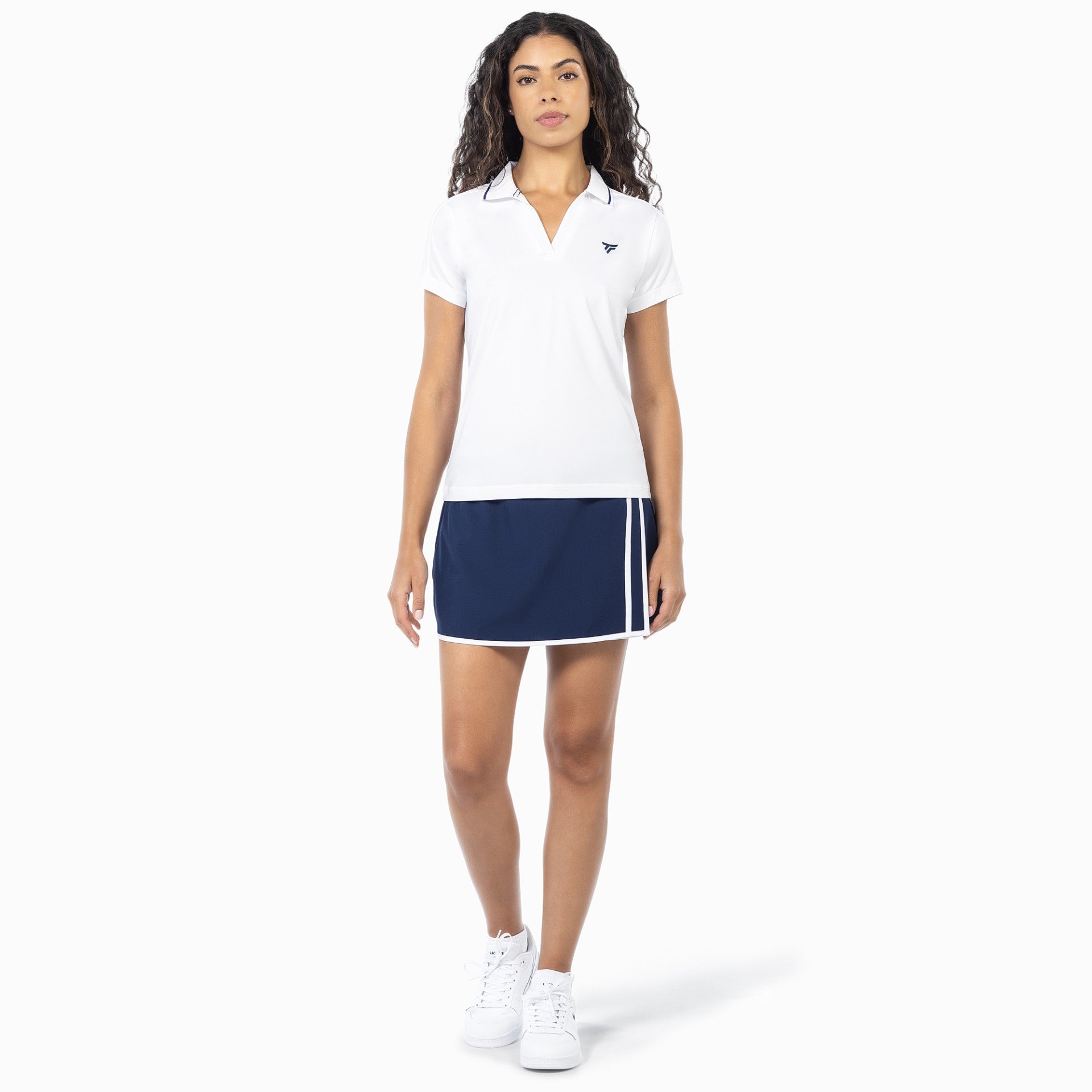tecnifibre-tech-polo-white-damen-leichtes-dehnbares-und-schnelltrocknendes-polo image 3