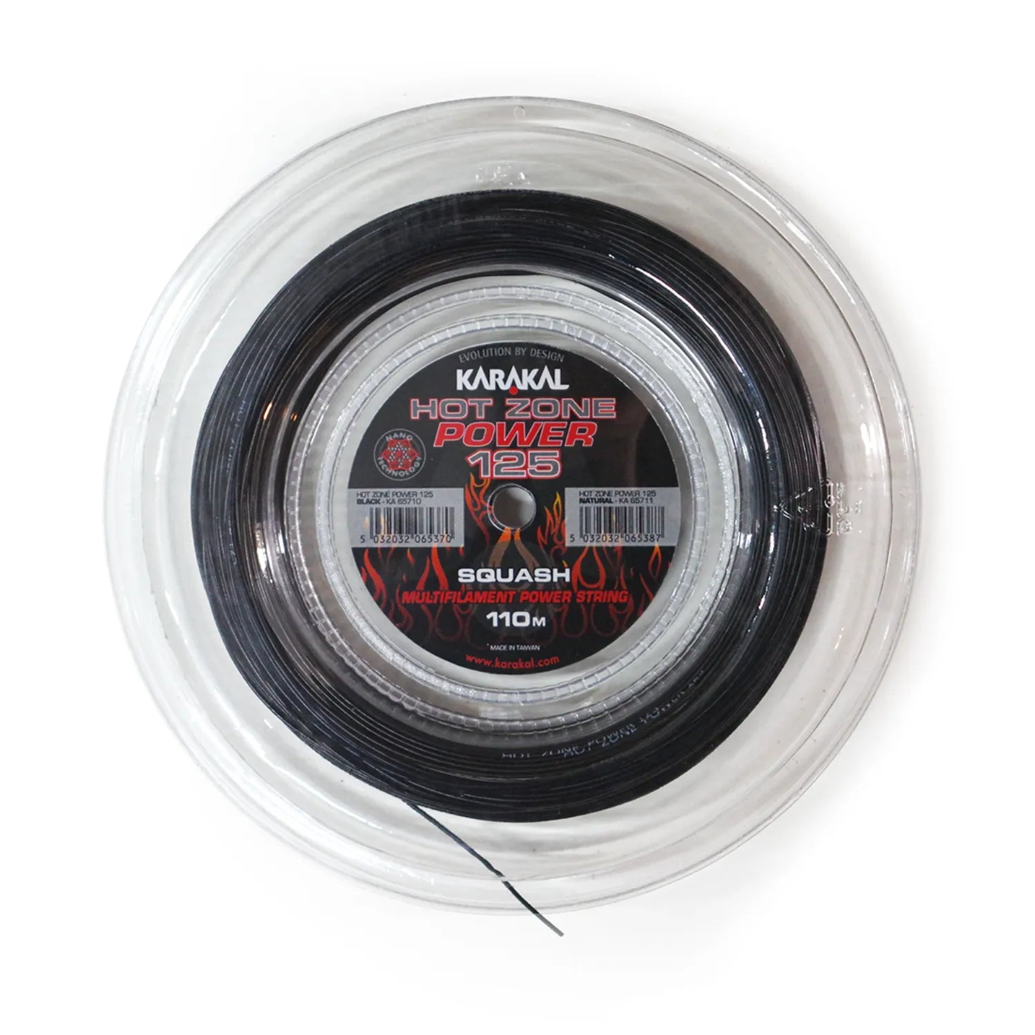 karakal-hot-zone-power-125-squashsaite-multifilament-power-saite-10-m image 2