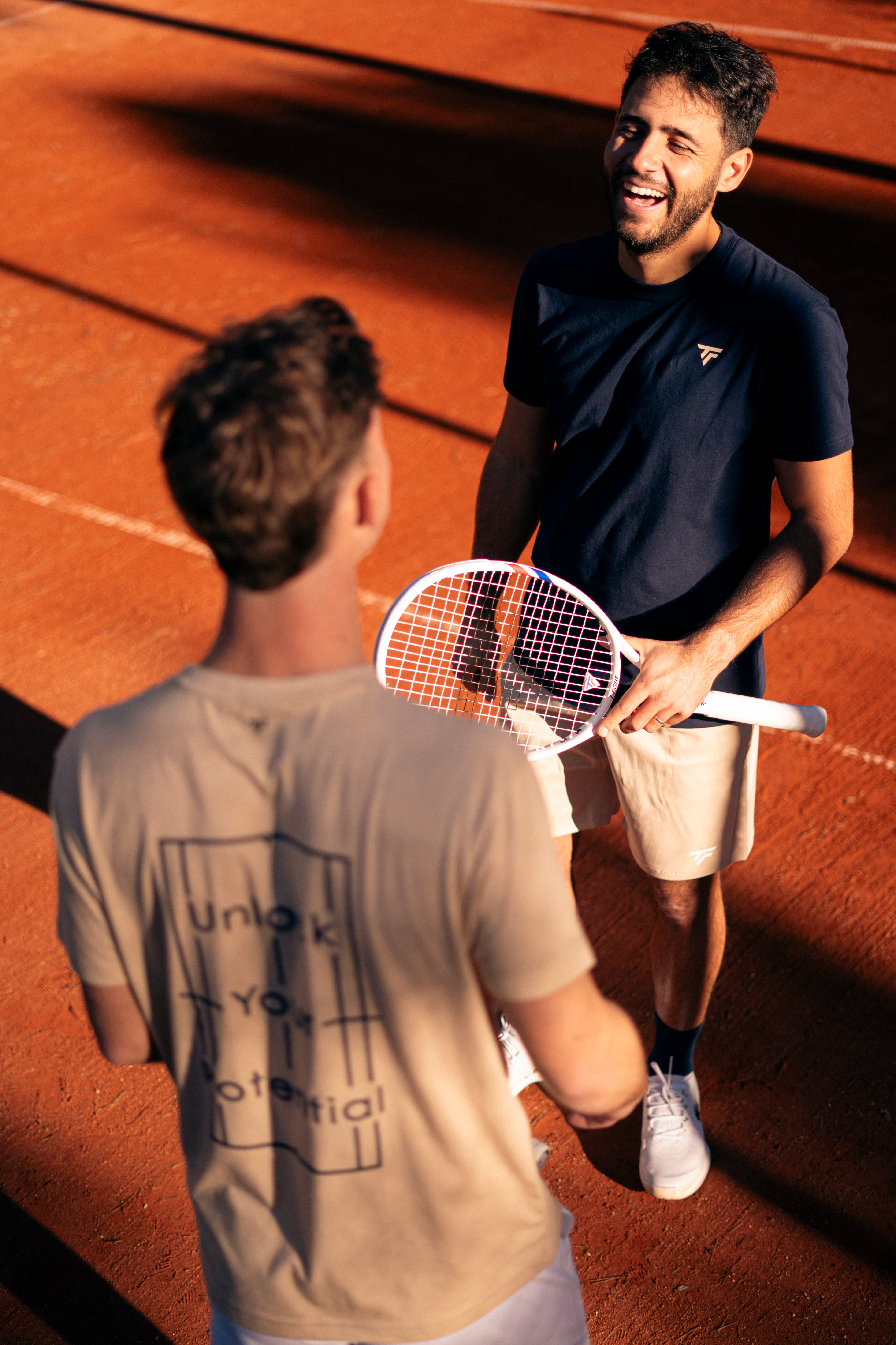 tecnifibre-graphic-tee-herren-sand-t-fight-serie image 3