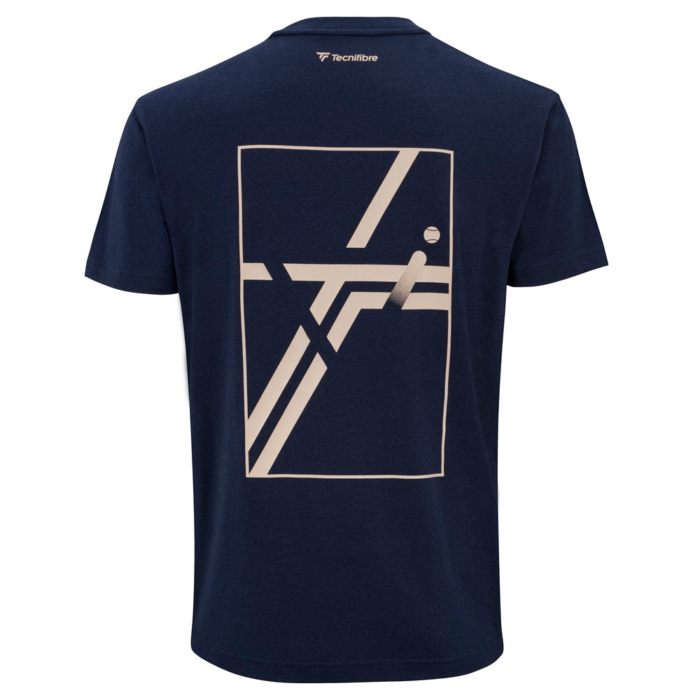 tecnifibre-t-fight-graphic-tee-herren-navy-t-shirt-aus-leichtem-atmungsaktivem-f image 2