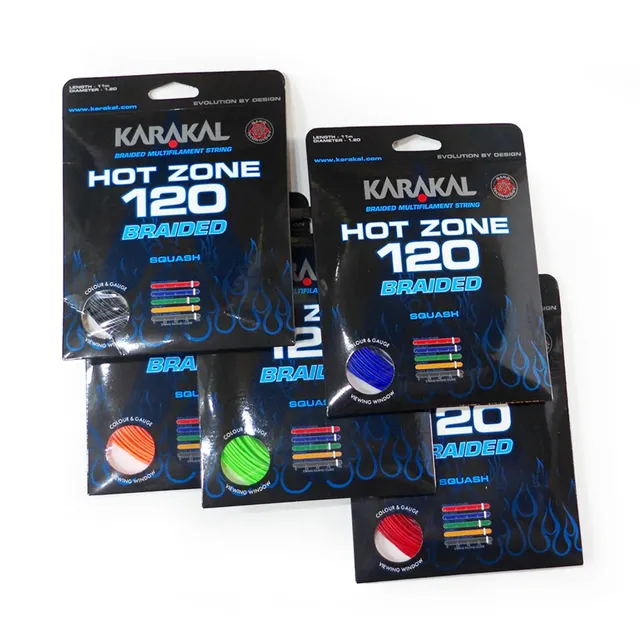 karakal-hot-zone-braided-120-squashsaite-multifilament-saite-f-r-power-kontrolle image 1