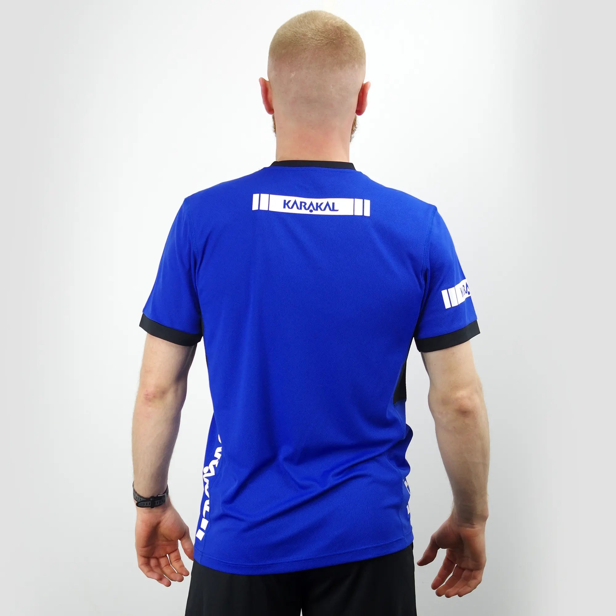 karakal-pro-tour-tee-blau-2025-26-herren-t-shirt-f-r-squash-racketsport image 3
