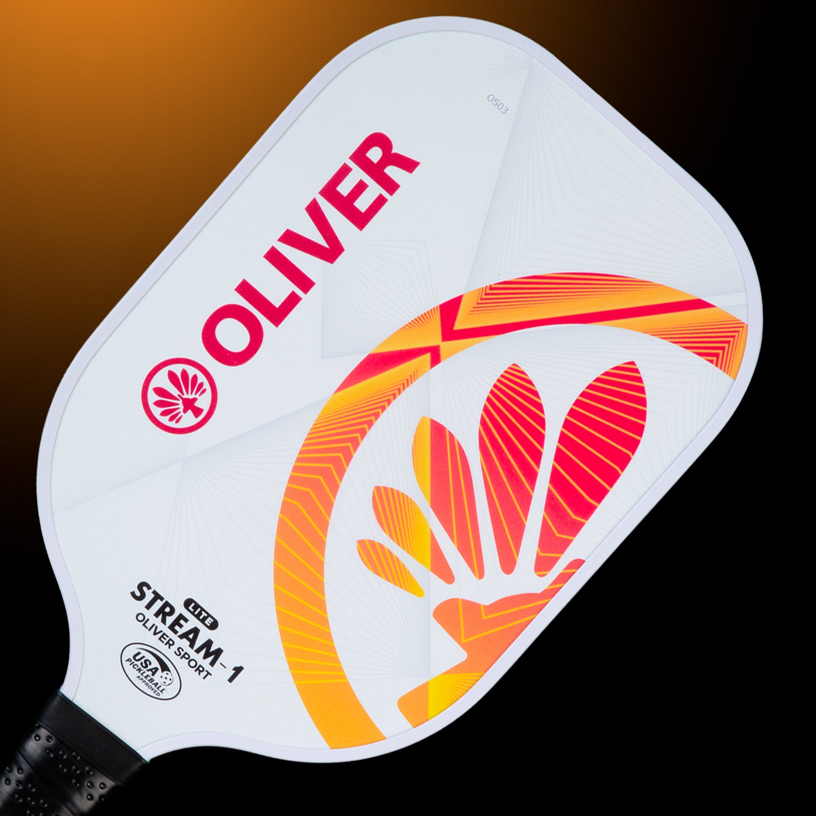 oliver-stream-1-lite-pickleball-paddle-wei-orange-2 image 2