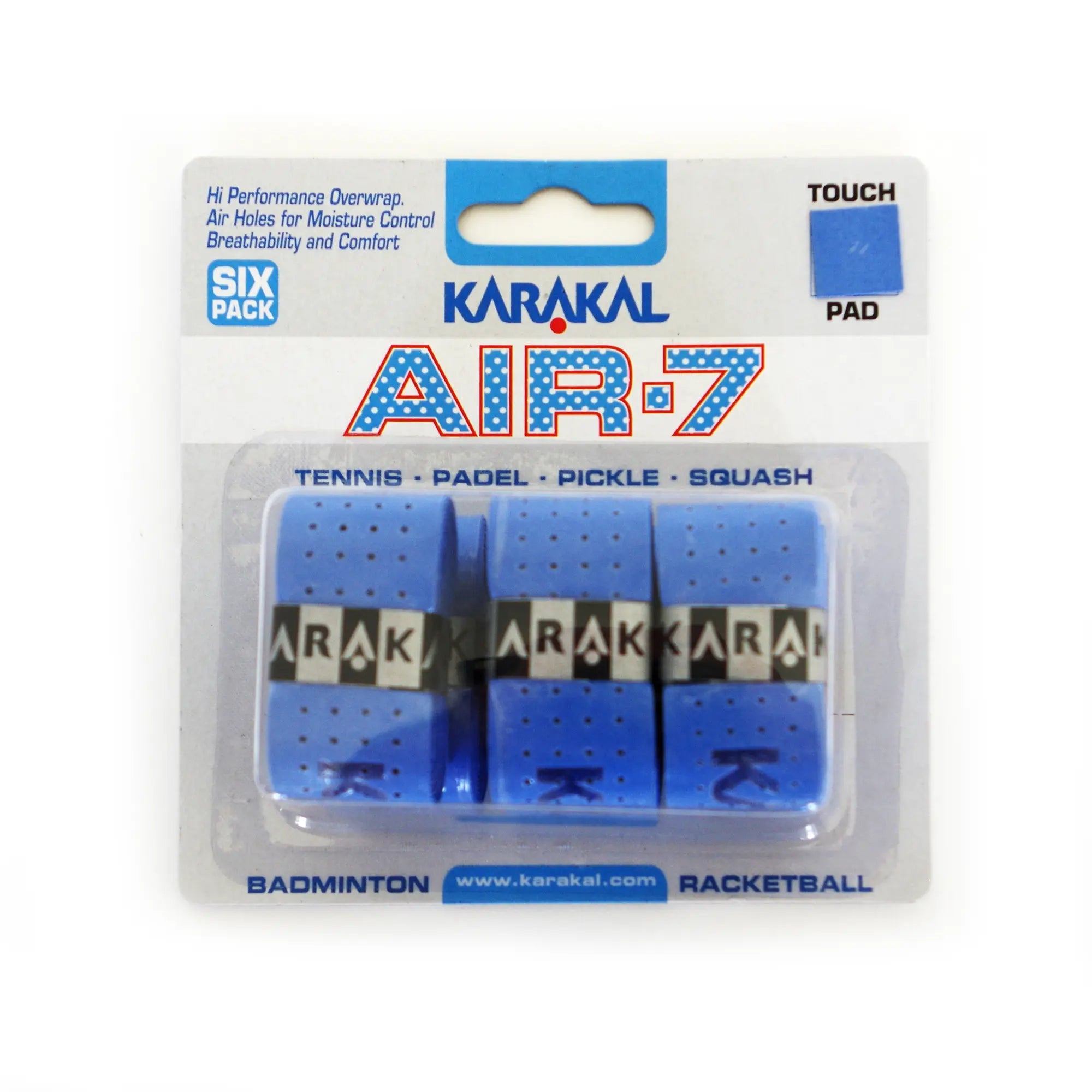 karakal-air-7-overwrap-racketgriff-6er-pack-f-r-alle-racketsportarten image 4