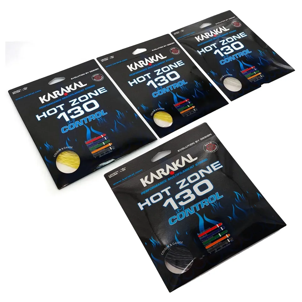 karakal-hot-zone-control-130-string-12-m-squash-racketball-und-tennissaitung image 1