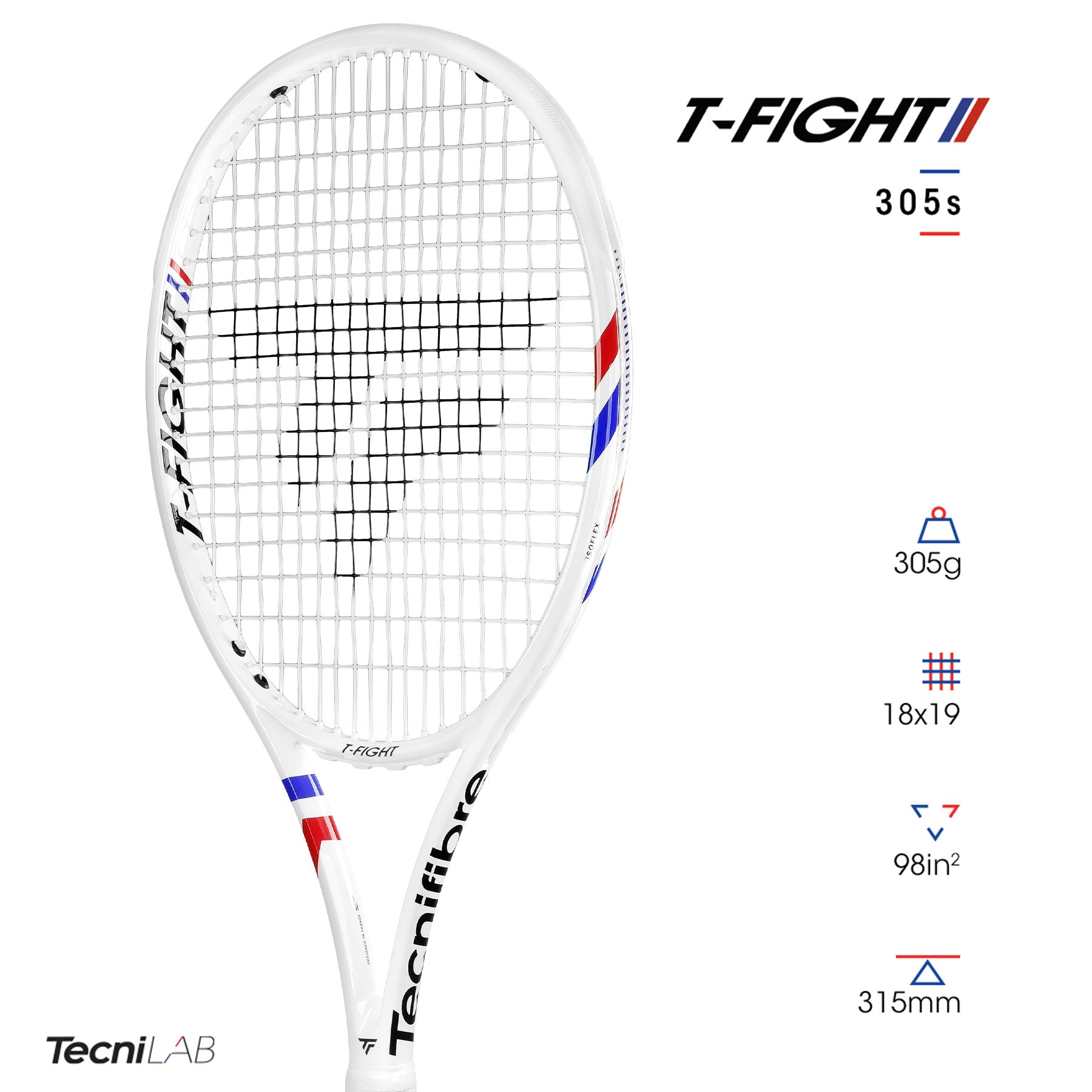 tecnifibre-t-fight-305s-tennisschl-ger-f-r-kontrolle image 2