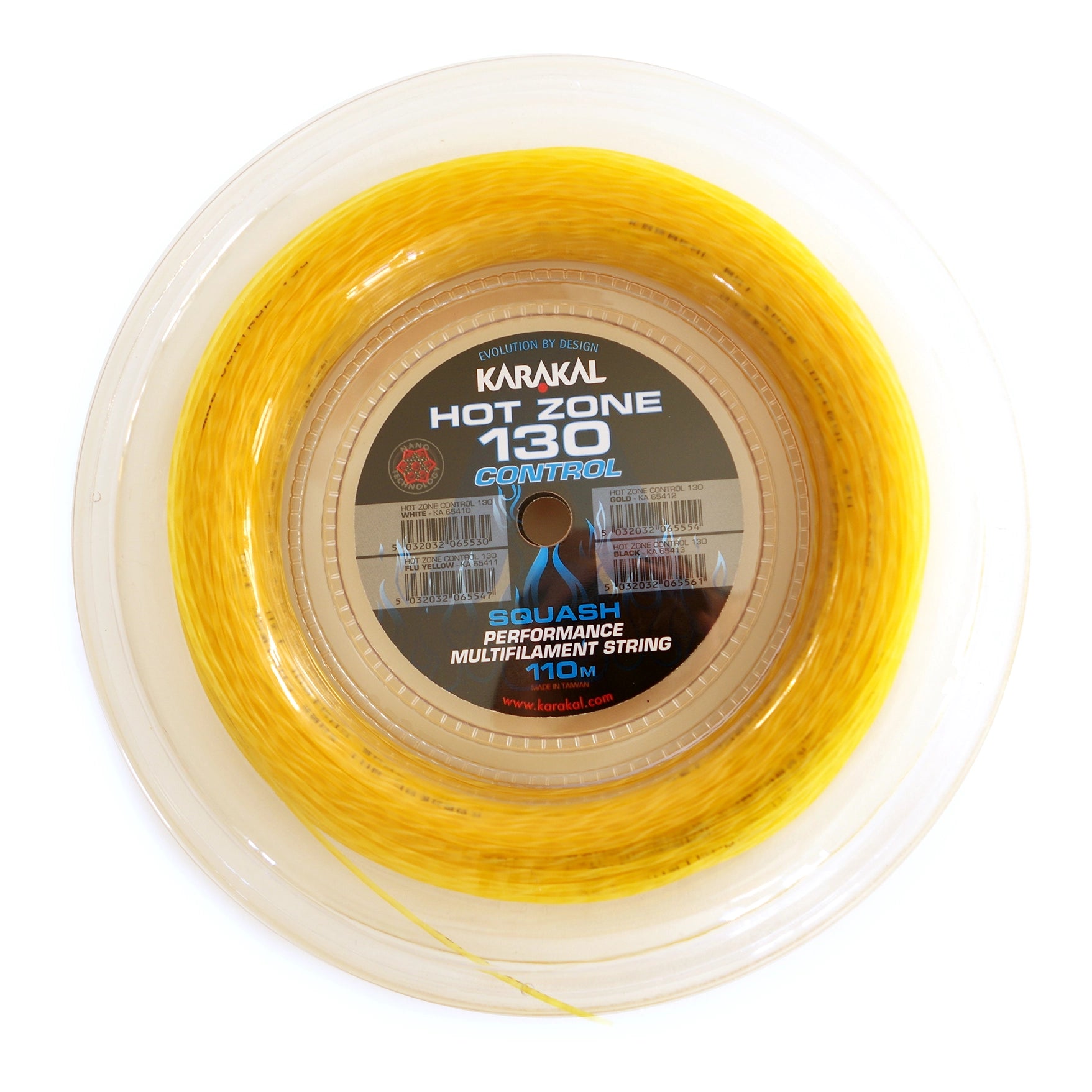 karakal-hot-zone-control-130-string-12-m-squash-racketball-und-tennissaitung image 8