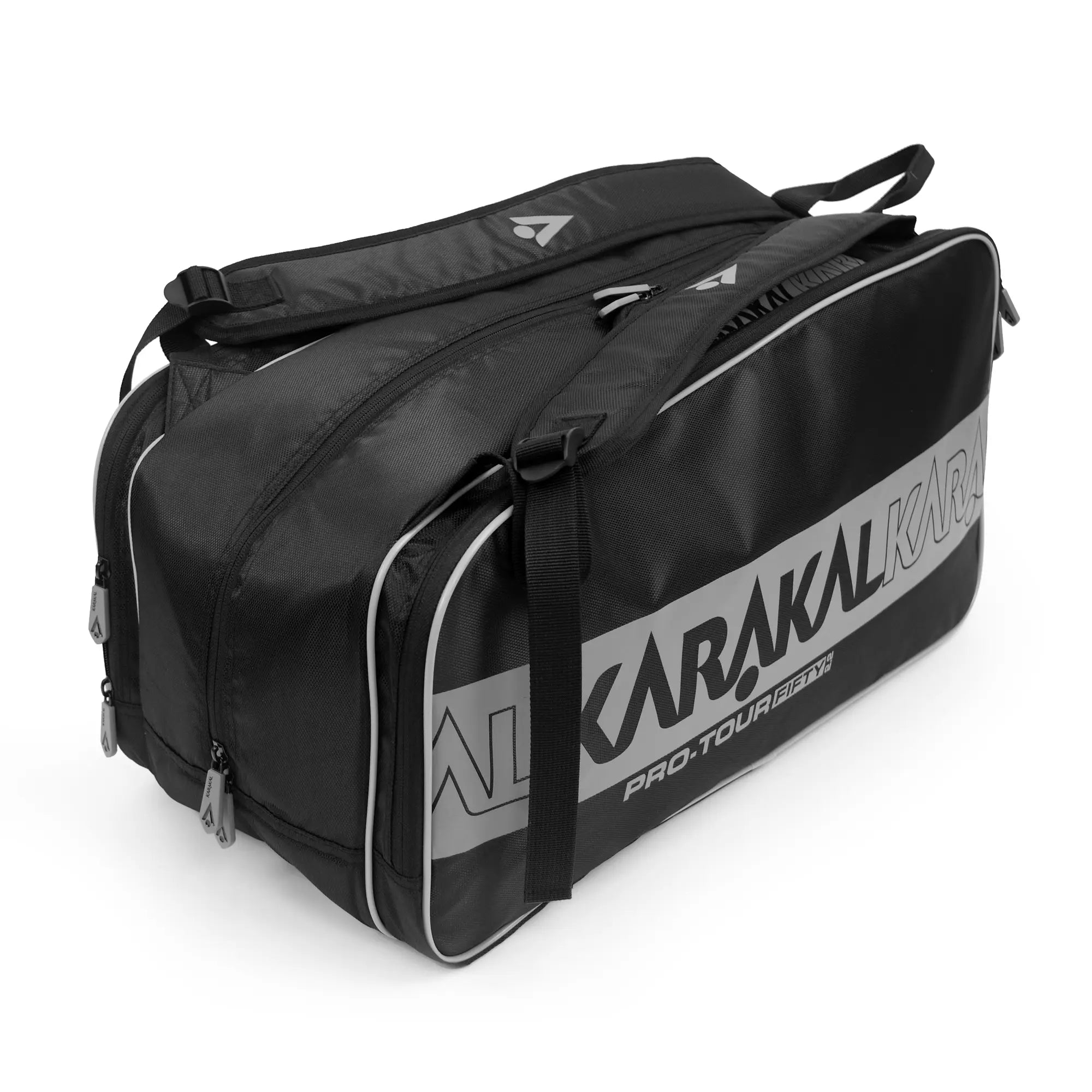 karakal-pro-tour-fifty-2-2-padel-tasche-grau-4-schl-ger-tasche-f-r-padel-squash- image 2