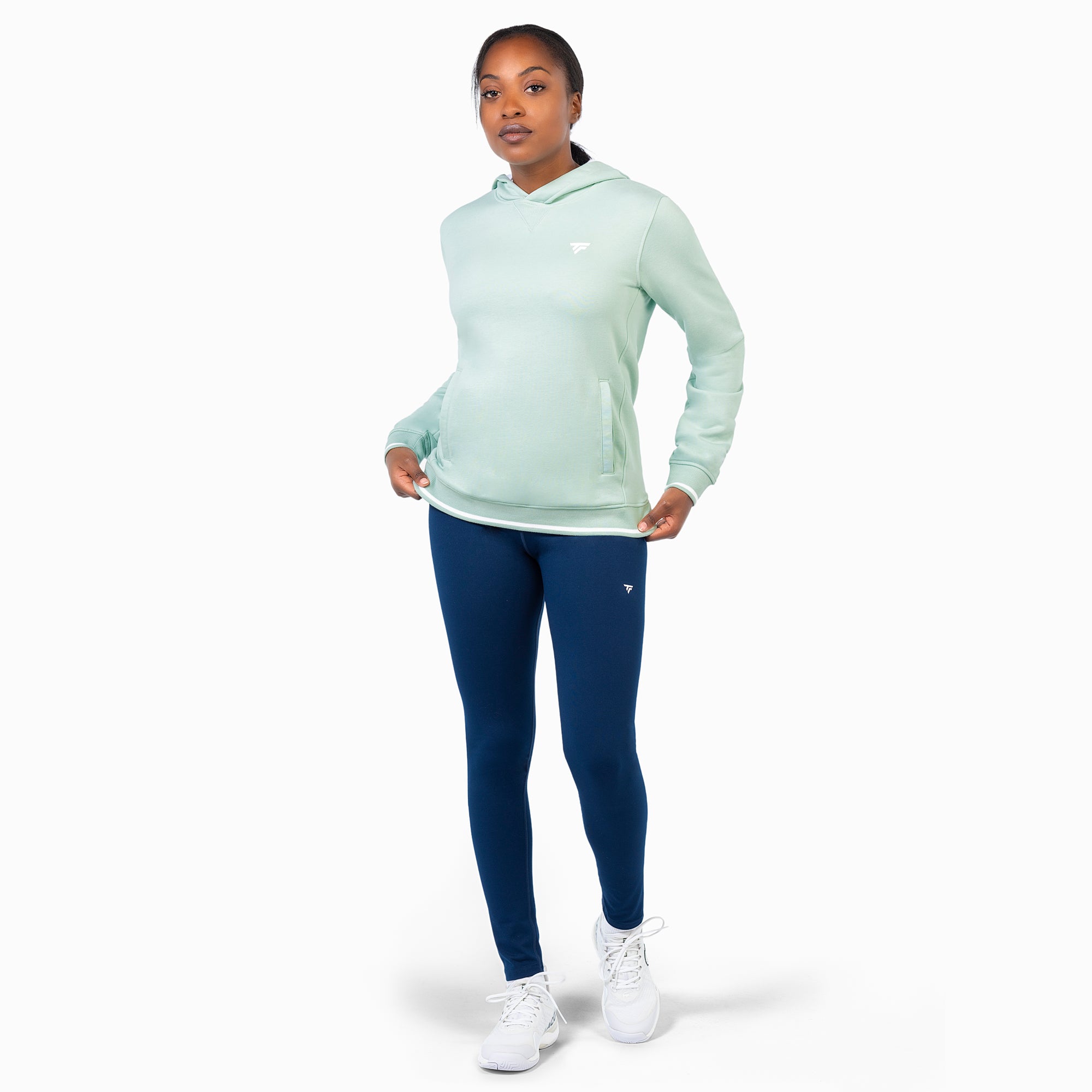 tecnifibre-t-fight-terry-hoodie-damen-sage image 2