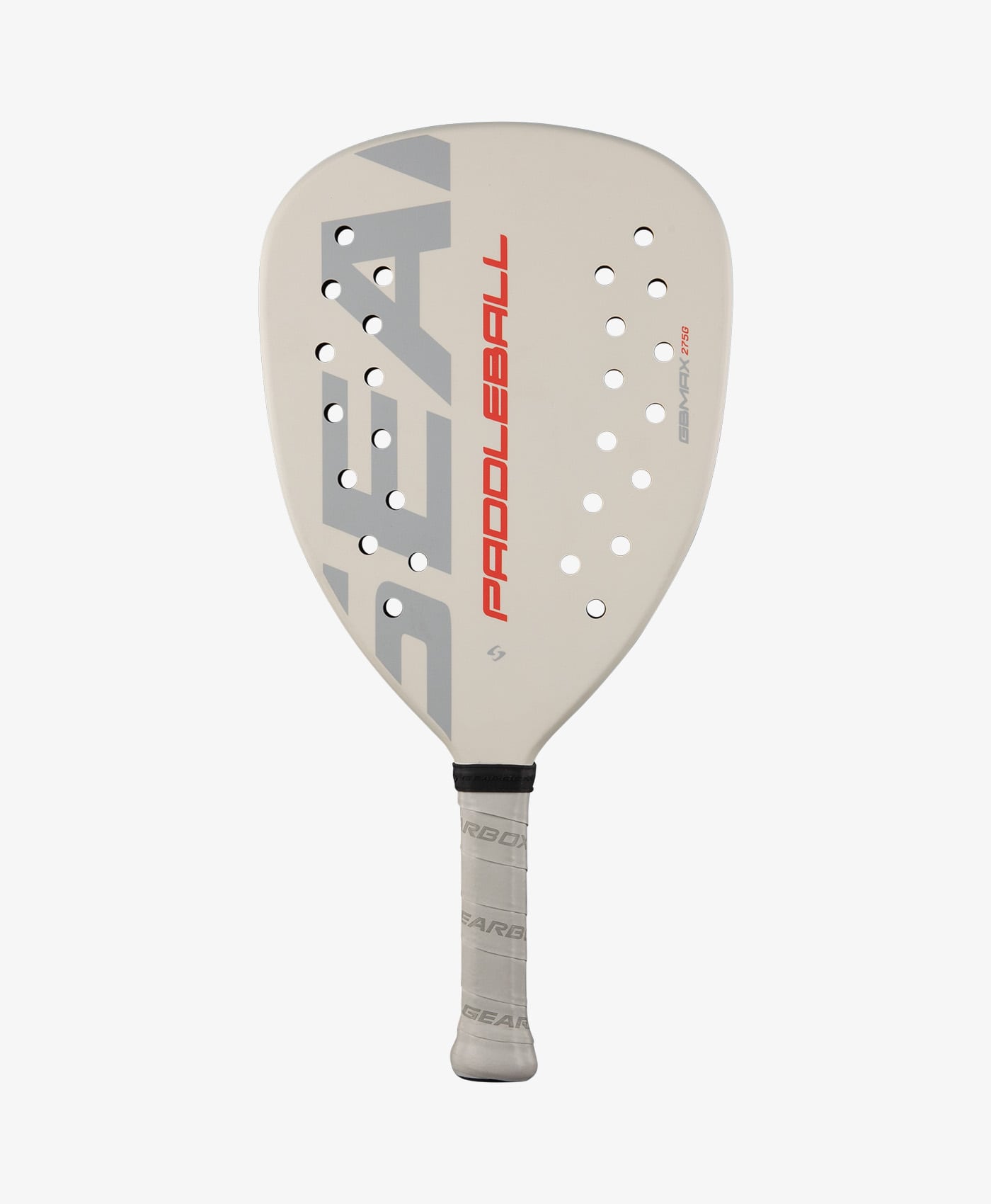 gearbox-gbmax-275-racquetball-paddle-275g-light-grey image 3
