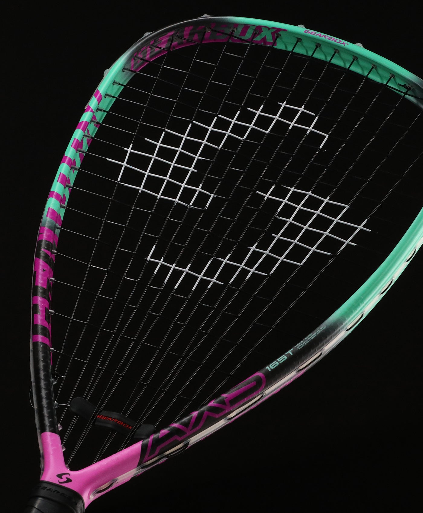 gearbox-axs-165-teardrop-purple-green-165g-racquetball-schl-ger image 8