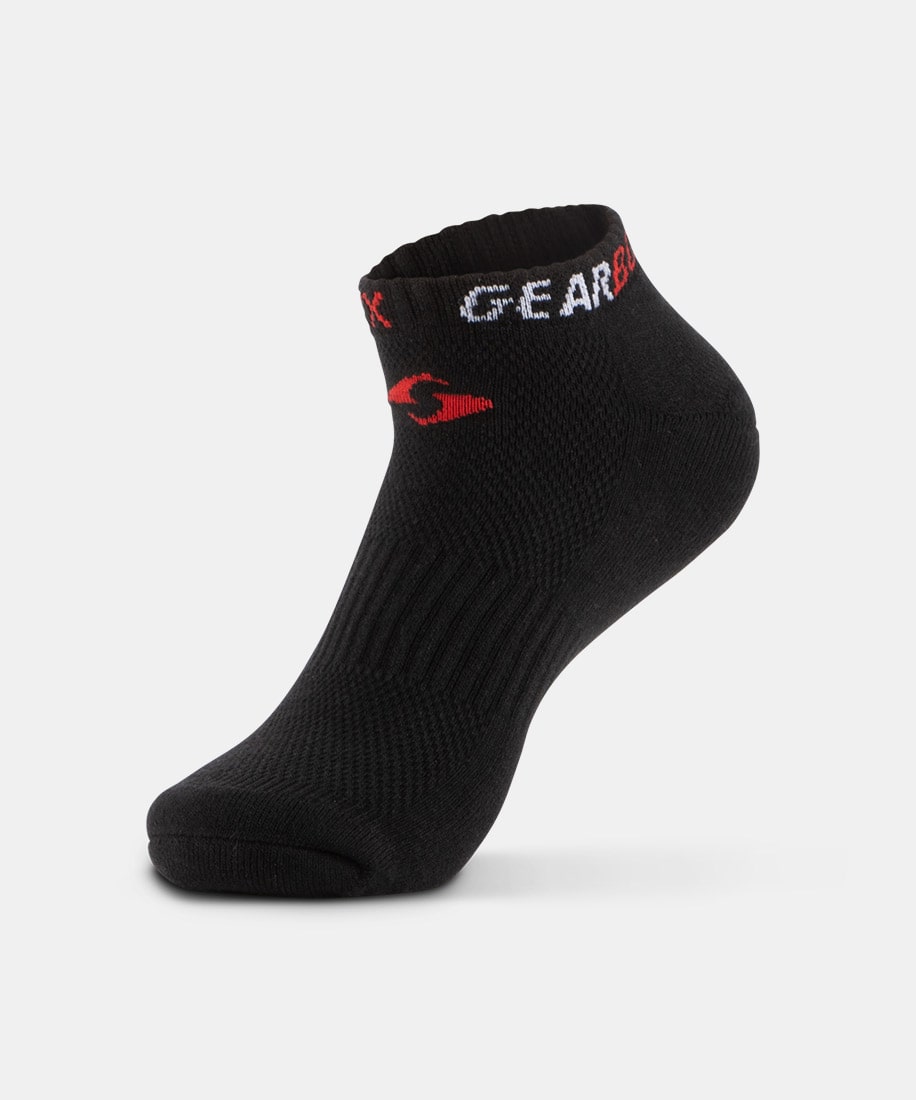 gearbox-no-show-socken-black-red-white-sportsocken image 3