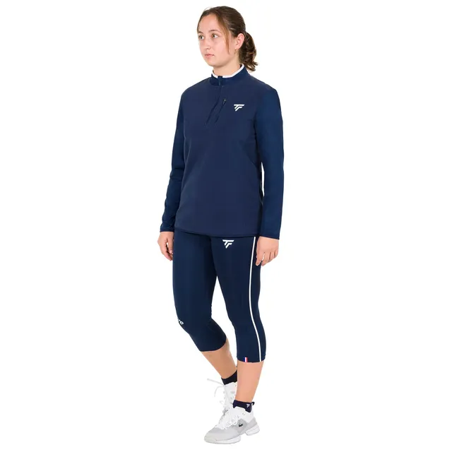 tecnifibre-polar-quarter-zip-damen-trainingsshirt-mit-stehkragen-t-fight-kollekt image 1