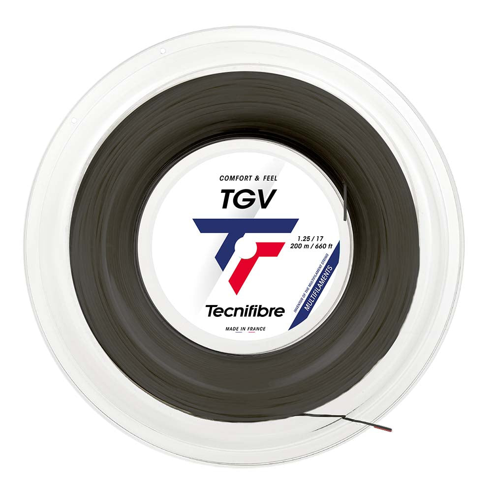 tecnifibre-tgv-black-200m-tennissaite-1-25-mm-komfort-polyamid-1200-mikrofilamen image 1