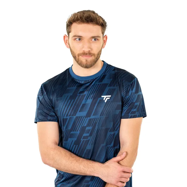 tecnifibre-t-shirt-x-loop-homme-marine-herren-tennis-shirt-aus-recyceltem-polyes image 1