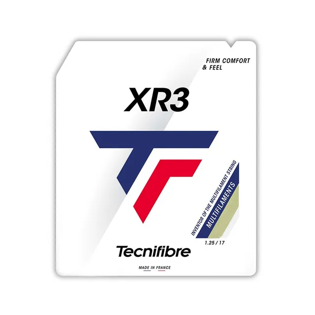 tecnifibre-xr3-beige-tennissaite-multifilament-12-m-armfreundlich image 1