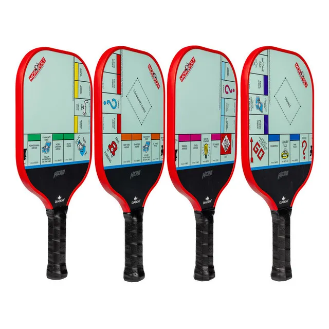 diadem-monopoly-board-4-paddle-starter-kit-pickleball-set image 1