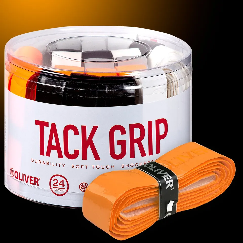 oliver-tack-grip-24er-box-farbig-griffb-nder-f-r-badminton-squash image 1
