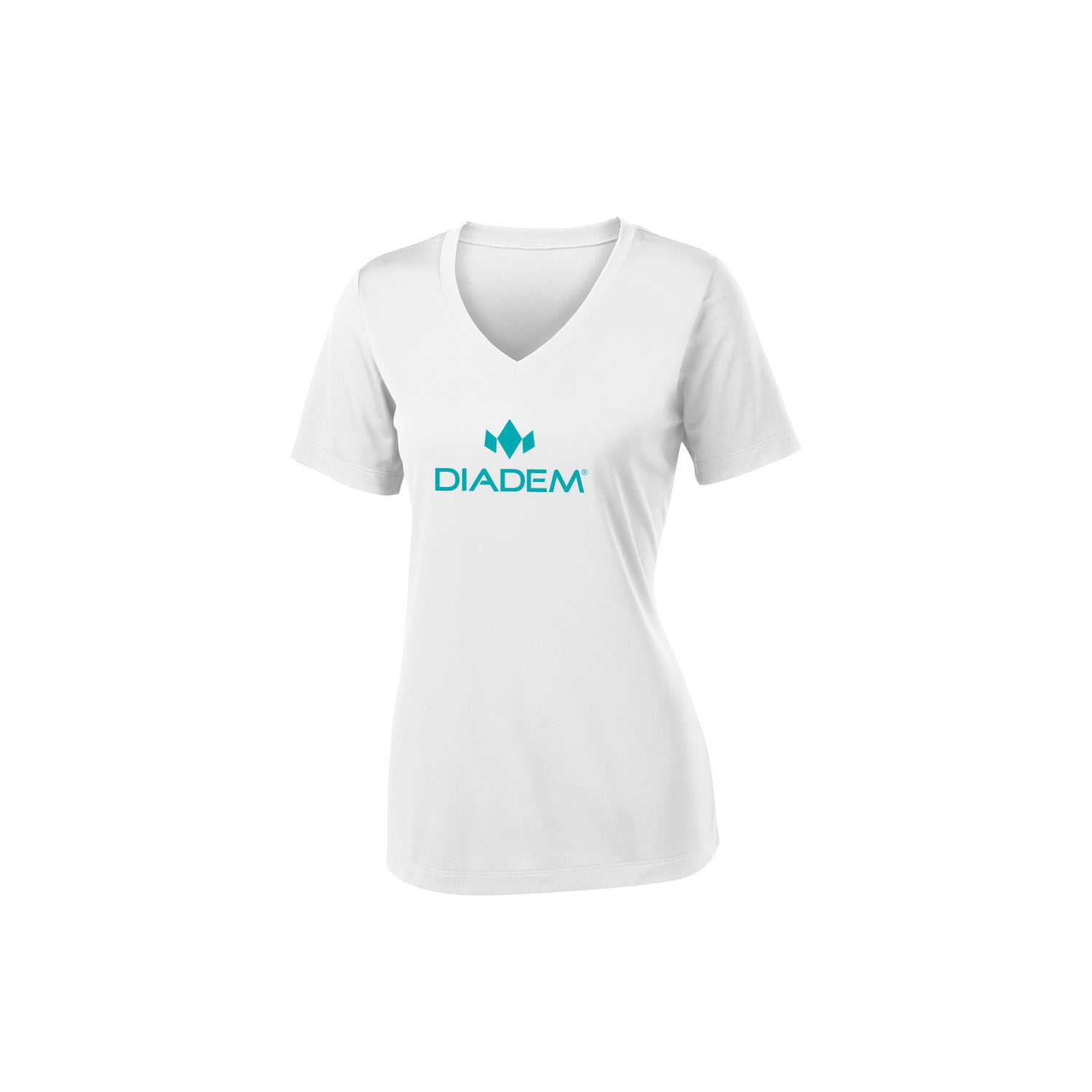 diadem-drycore-damen-v-neck-t-shirt-feuchtigkeitsableitendes-sportshirt image 1