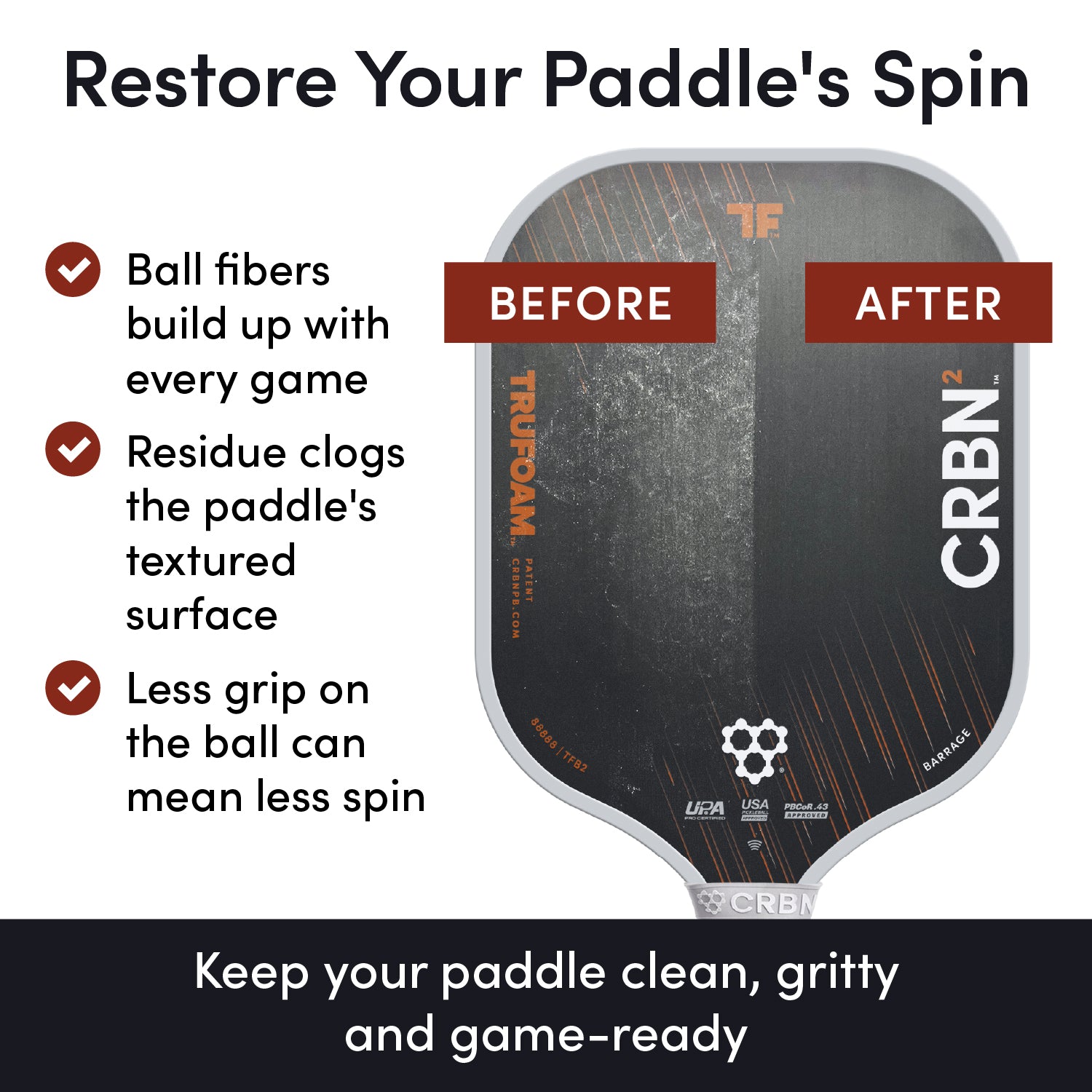 crbn-pickleball-paddle-eraser-schl-ger-reiniger image 4
