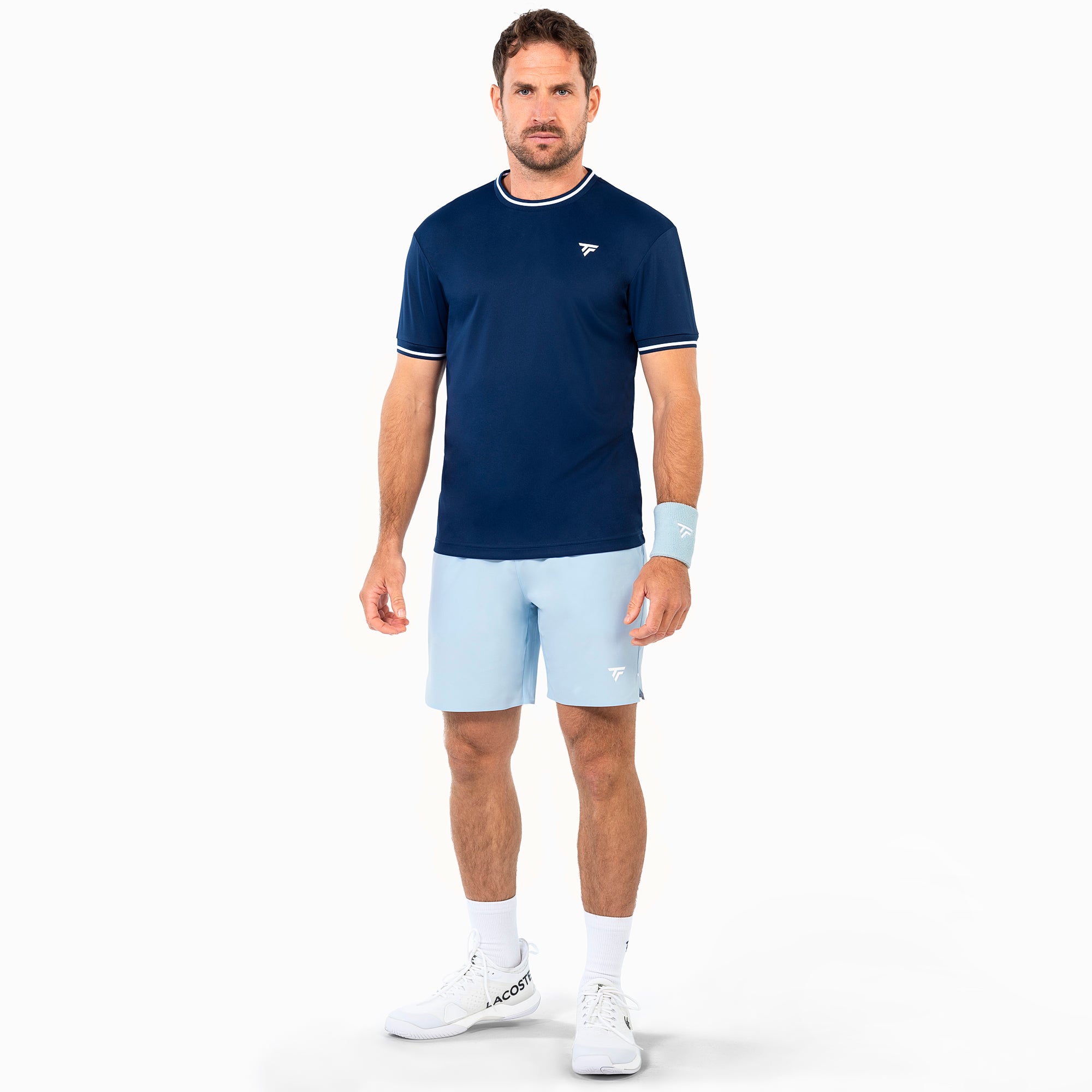 tecnifibre-tech-tee-marine-herren-tennis-shirt-mit-atmungsaktivem-mesh image 2