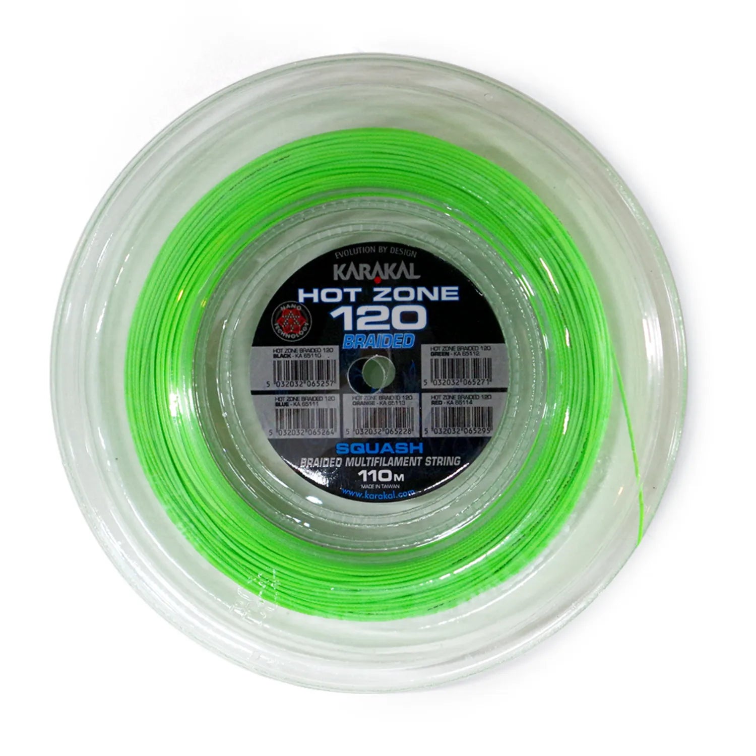 karakal-hot-zone-braided-120-squashsaite-multifilament-saite-f-r-power-kontrolle image 7