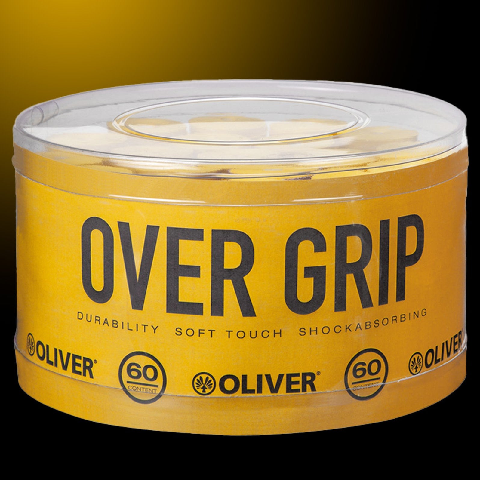 oliver-over-grip-box-60-badminton-und-squash-overgrips-in-grau-gelb-oder-wei image 5