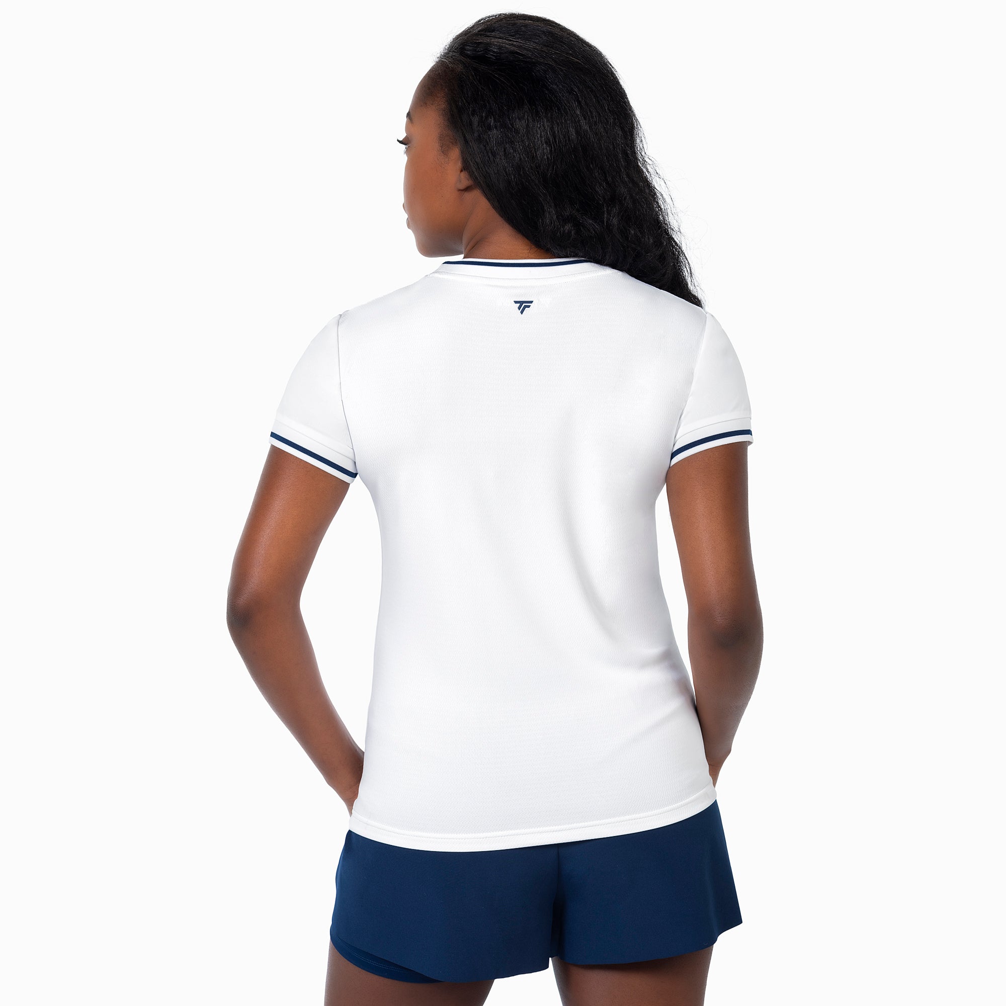 tecnifibre-t-shirt-tech-tee-white-damen-atmungsaktives-mesh-tennisshirt-wei image 3