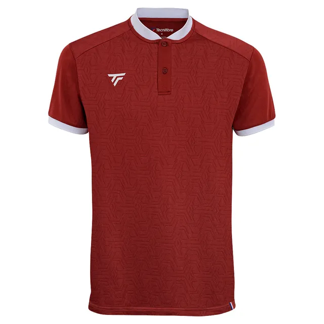 tecnifibre-team-mesh-polo-cardinal-garcon-kinder-poloshirt-atmungsaktiv-standard image 1