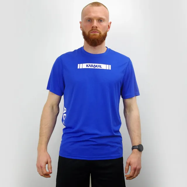 karakal-active-tee-blue-2025-26-cool-tec-t-shirt image 1