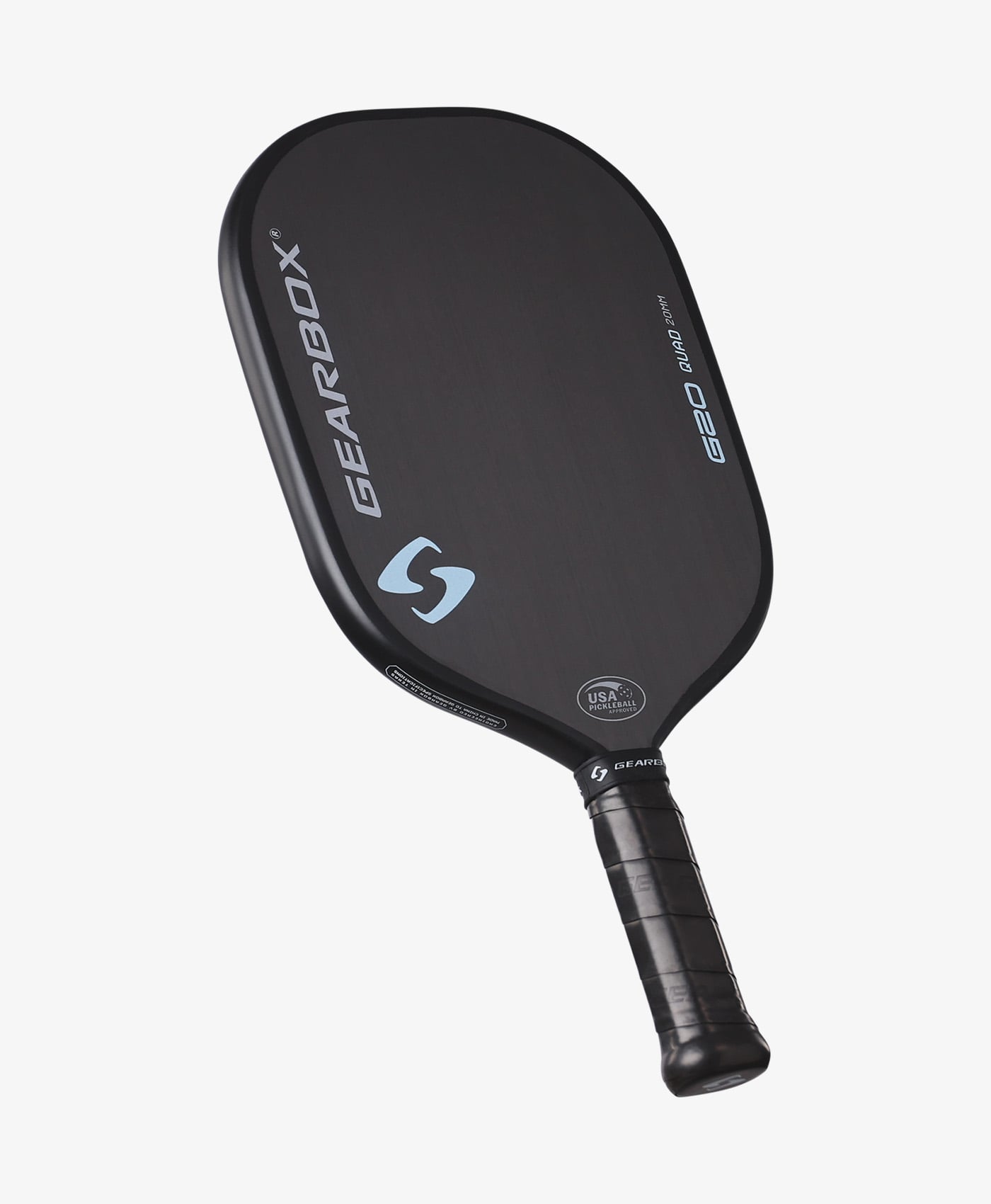 gearbox-g20-quad-20mm-pickleball-paddel-carbon image 6